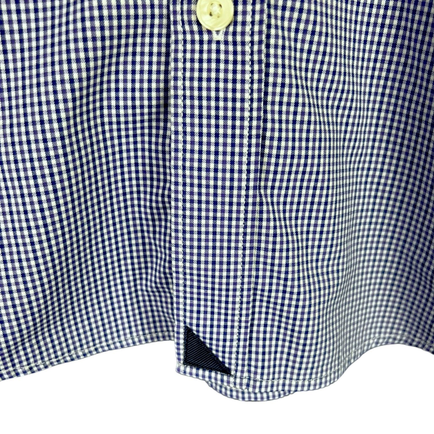 UNTUCKit Men's Untuckit Ducale Blue & White Checked Button-Up - M Size US M / EU 48-50 / 2 - 4 Thumbnail
