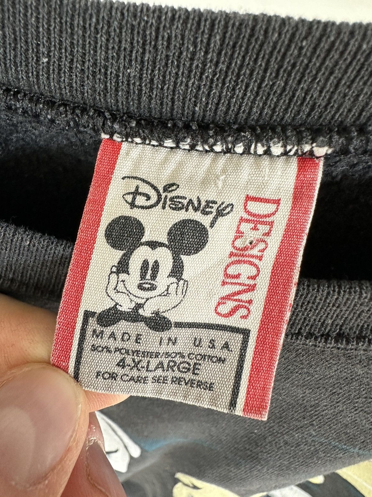 Disney × Vintage Vintage Disney Mickey Mouse - made in USA Size US XXL / EU 58 / 5 - 2 Thumbnail