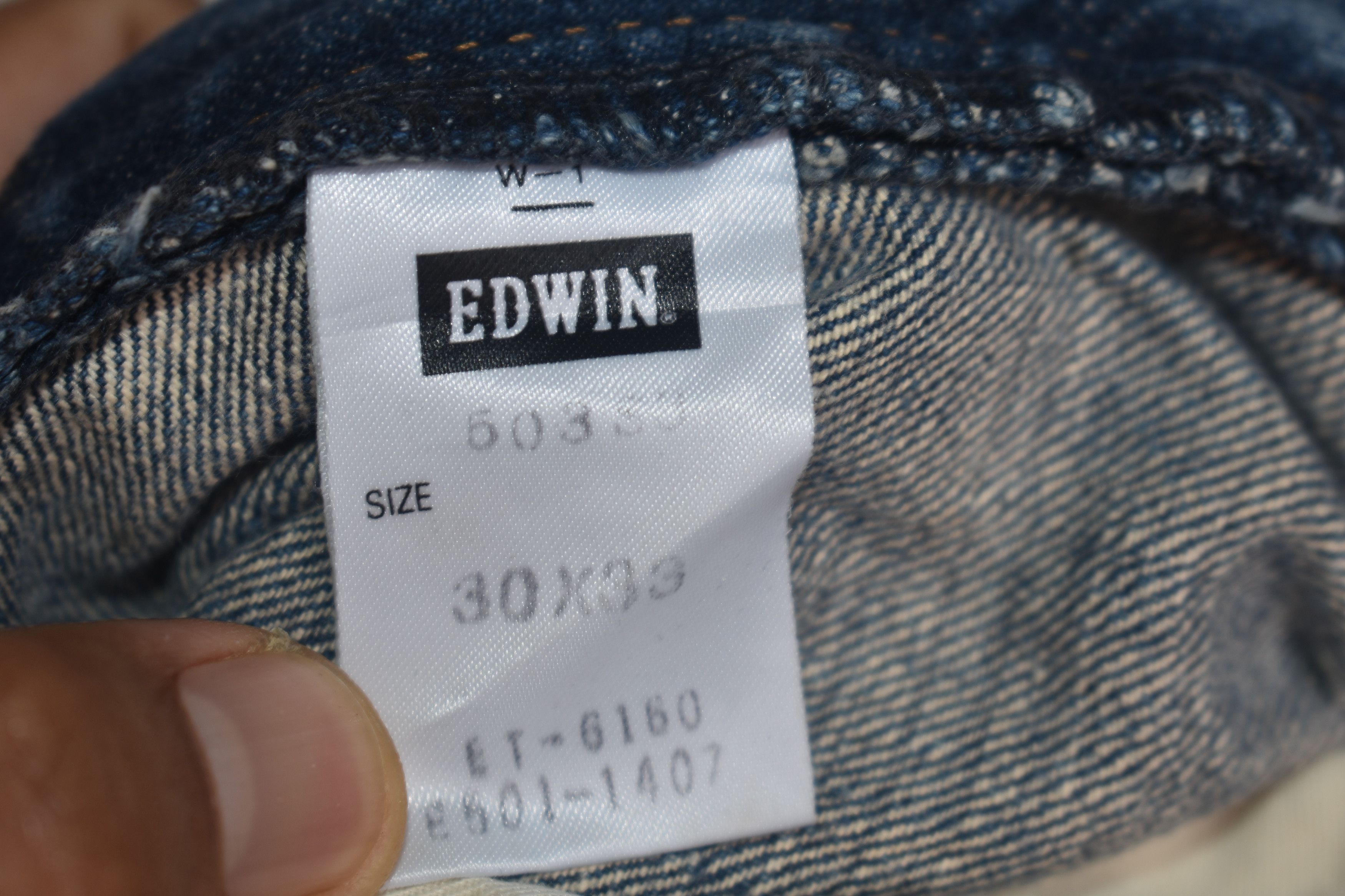 Edwin × Vintage Rare 🔥 Edwin E-Function Jeans W29 Size US 29 - 8 Thumbnail