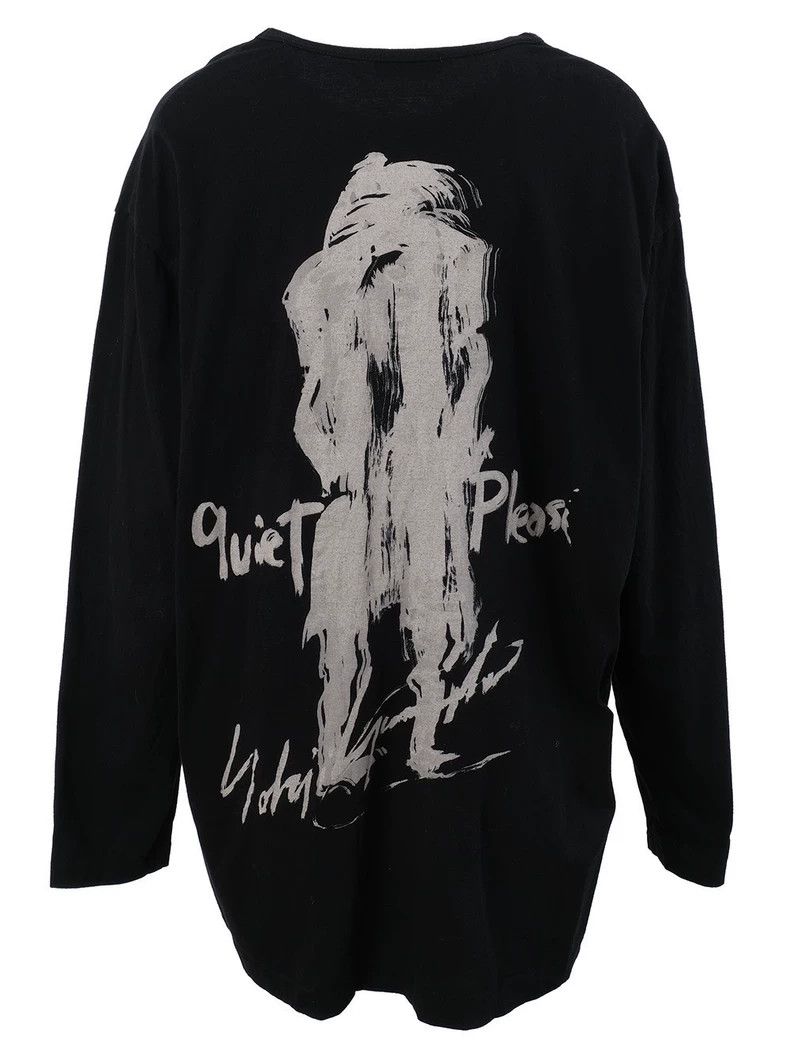 Yohji Yamamoto Yohji Yamamoto Printed Long Sleeve 2502-Nextarrow Size US L / EU 52-54 / 3 - 1 Thumbnail