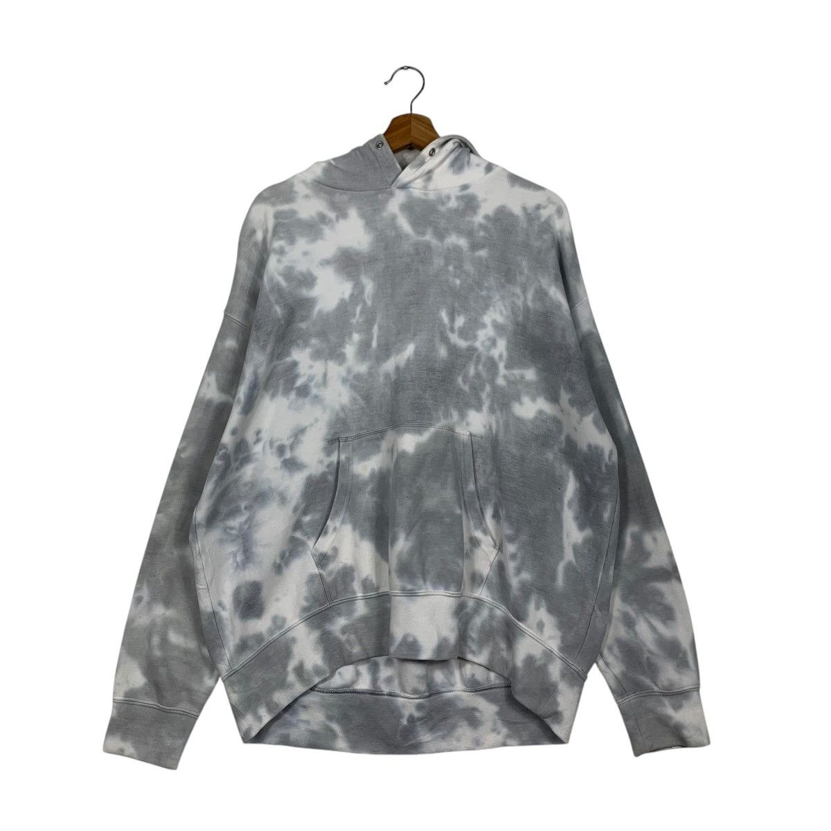 Japanese Brand RAG MACHINE Acid Wash Pullover Hoodies Sweatshirt #1792-C79 Size US M / EU 48-50 / 2 - 8 Thumbnail