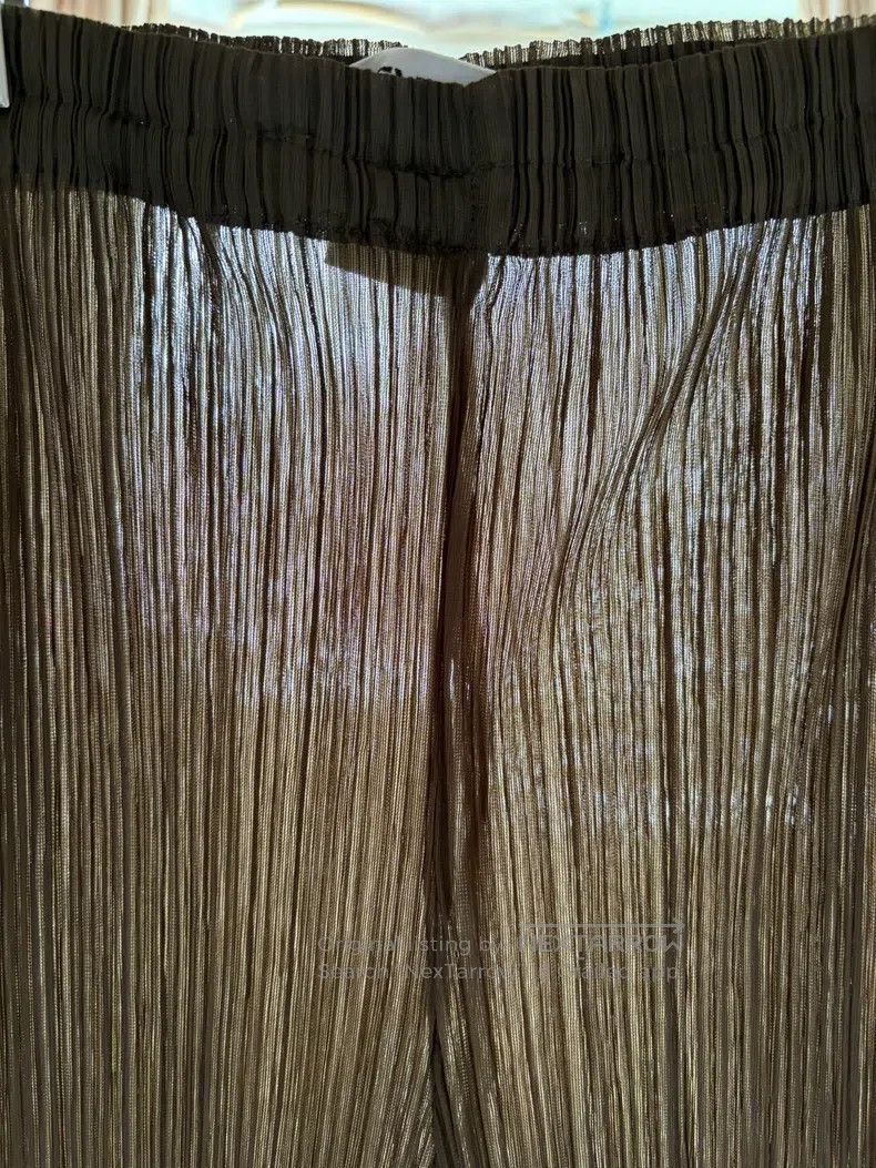 Issey Miyake Issey Miyake Coffee Brown Pleated Trousers Size 25" / US 0 / IT 36 - 5 Thumbnail