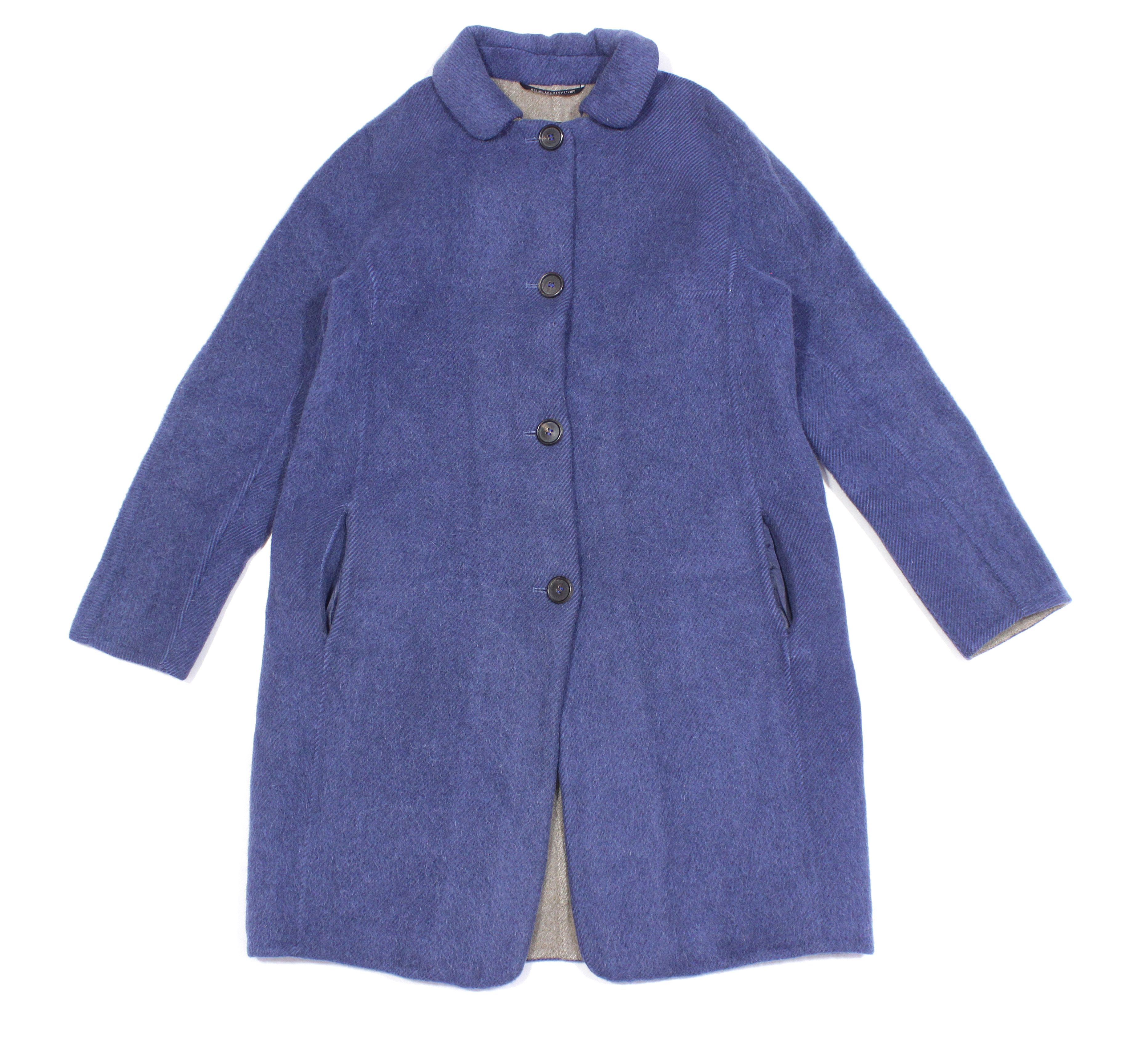 Max Mara Wool Angora Coat Size S / US 4 / IT 40 - 1 Thumbnail