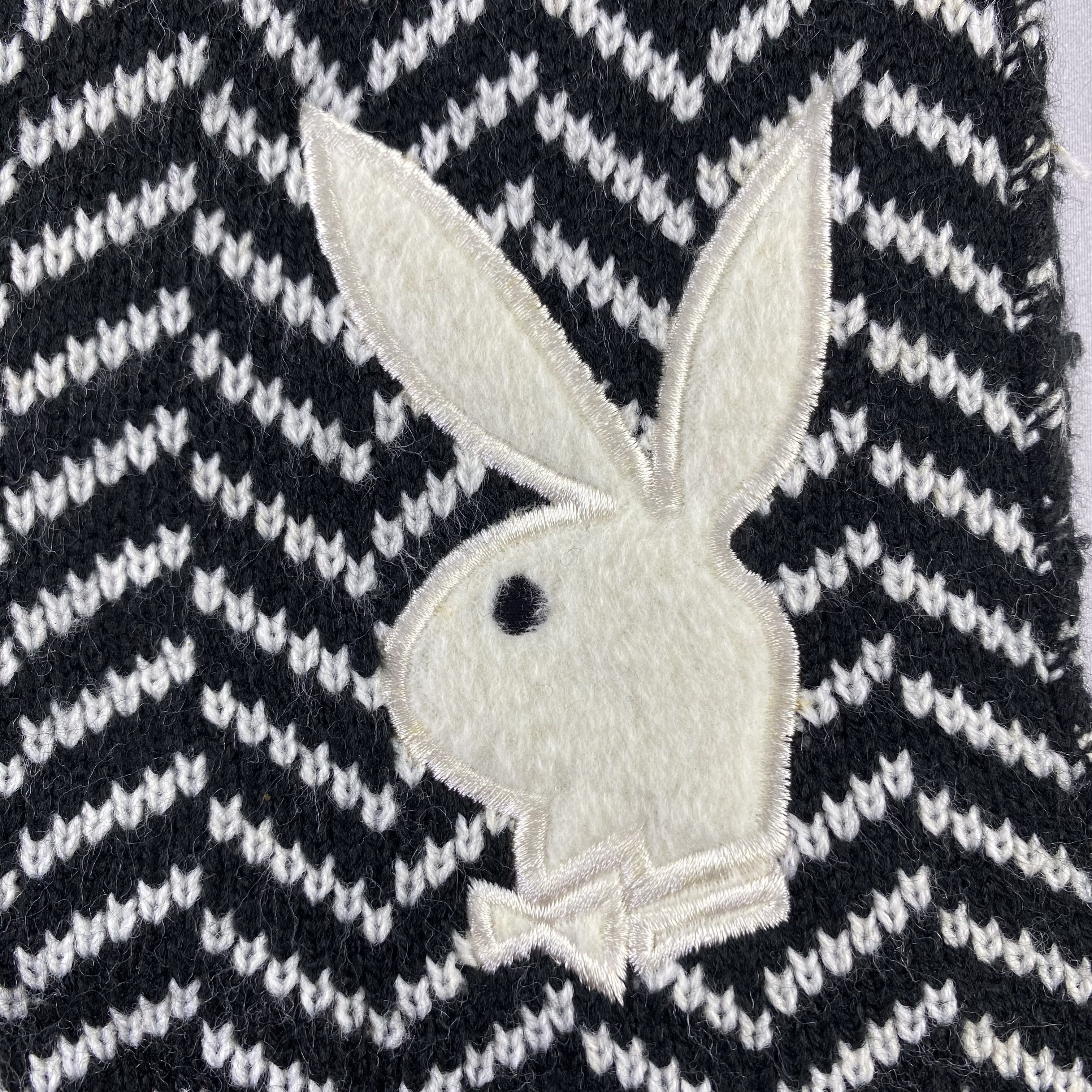 Playboy Playboy Big Logo Scarf Neck Wrap Wool Muffler Size ONE SIZE - 4 Thumbnail
