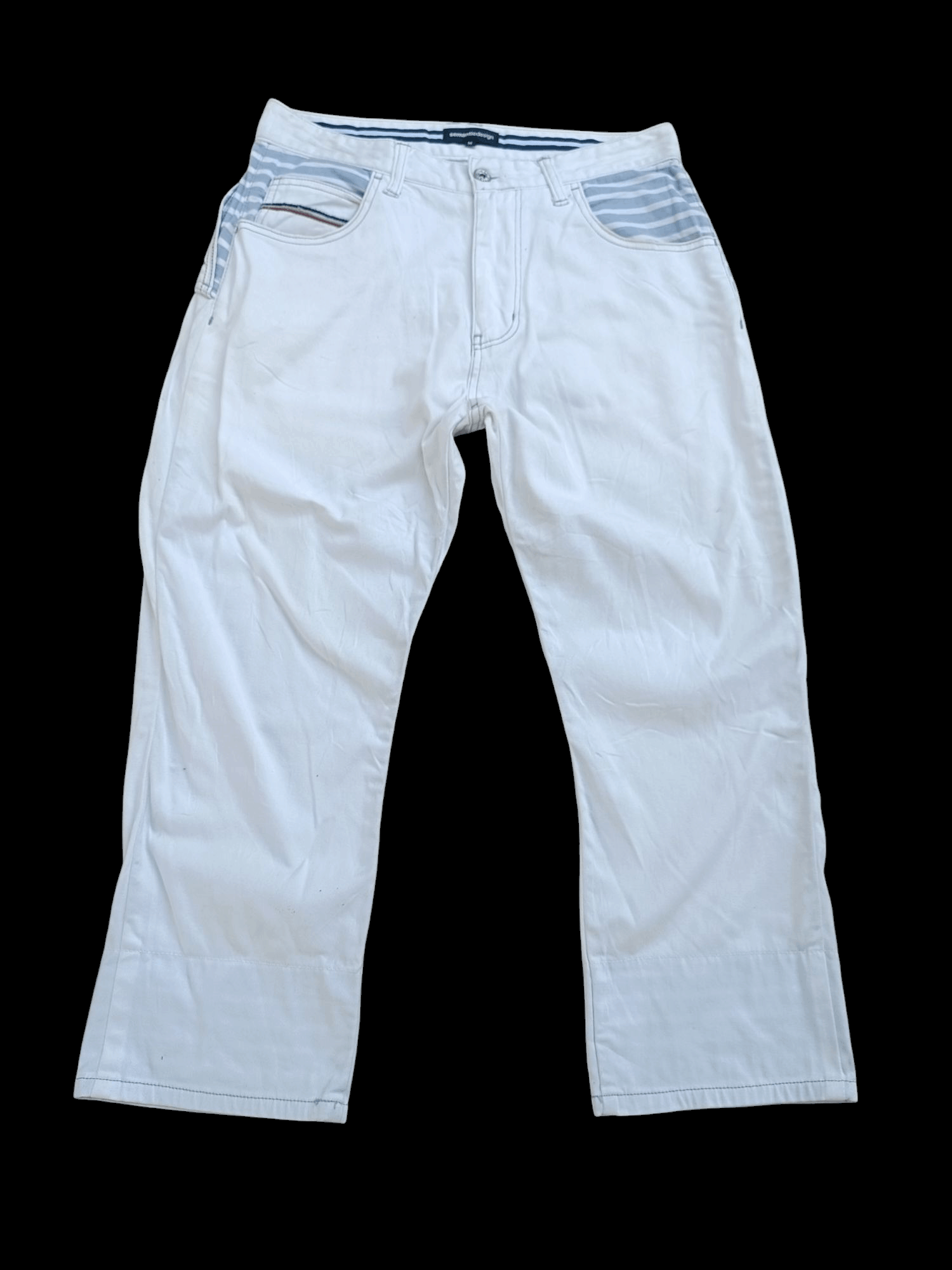 Japanese Brand SEMANTIC DESIGN 3Q PANT WITH BACK FLAP E238i Size US 30 / EU 46 - 2 Thumbnail