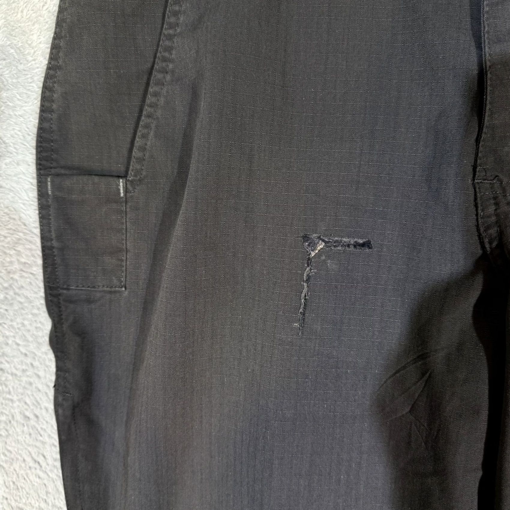 Carhartt Carhartt Pants Mens 34x29 Gray Ripstop Workwear Utility Zip Pocket Distressed Size US 34 / EU 50 - 3 Thumbnail