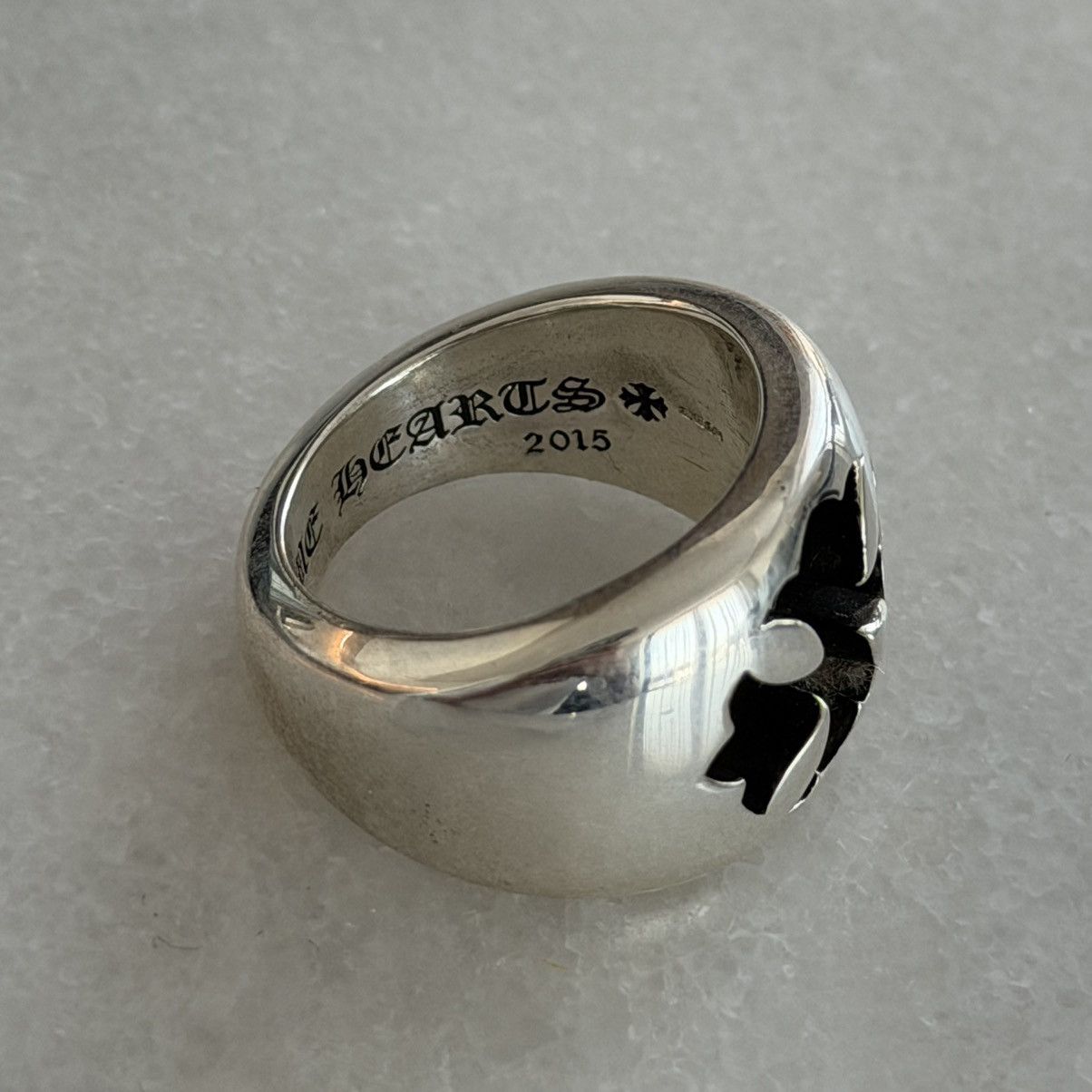 Chrome Hearts Negative Space Plus Cross Ring US9 Size ONE SIZE - 3 Thumbnail