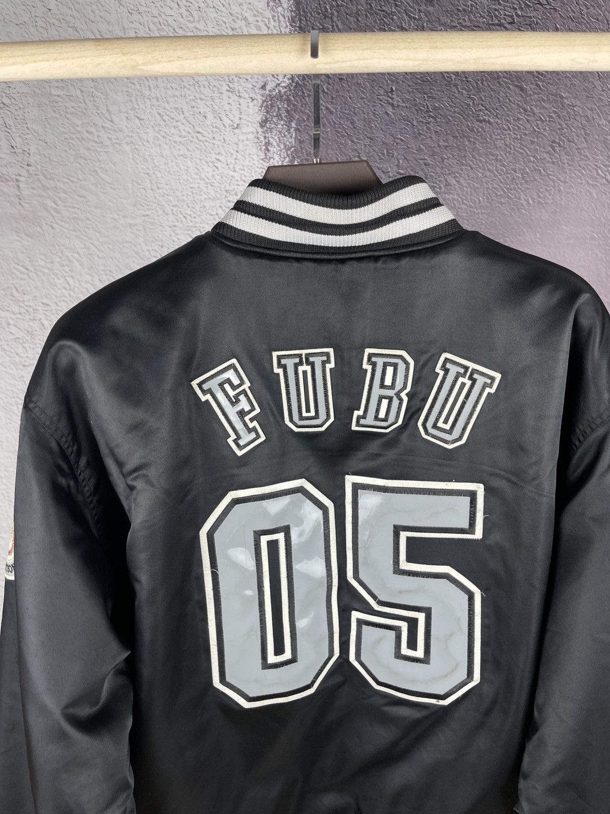 Fubu Fubu Vintage Bomber Jacket 90s 80s Los Angeles hip-hop rap Size US XL / EU 56 / 4 - 12 Thumbnail