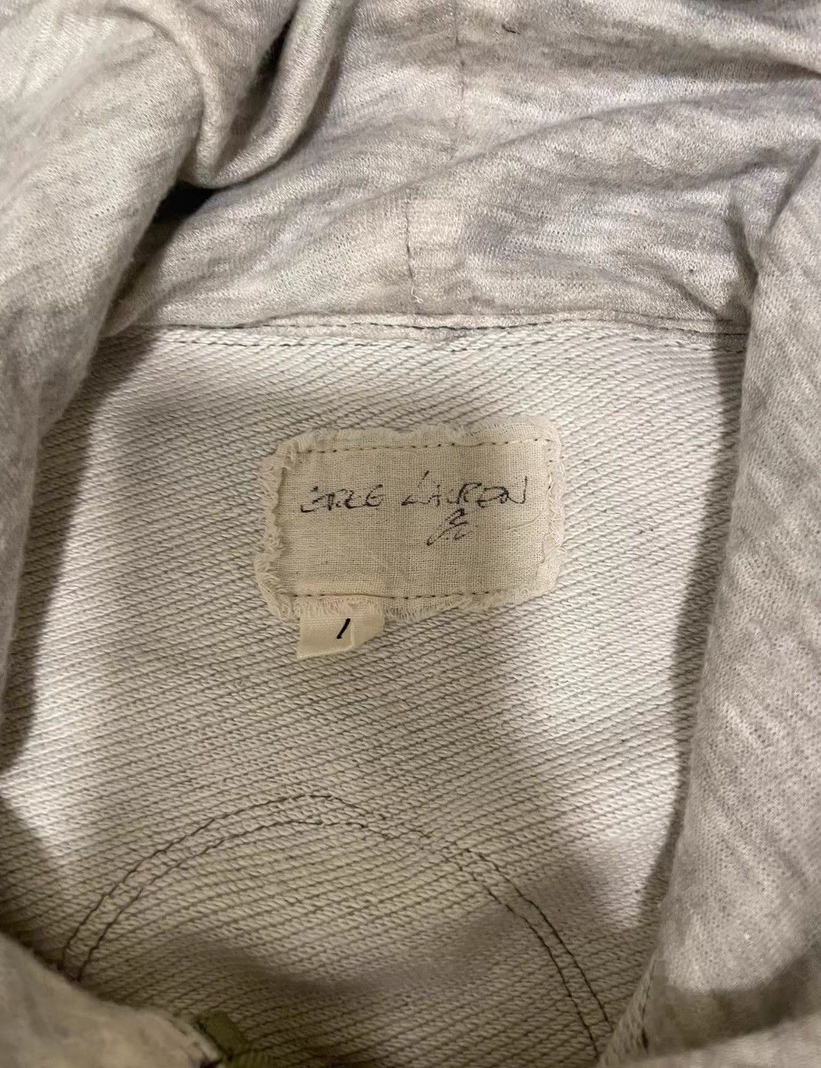 Greg Lauren greg lauren Military fabric patchwork hoodie 2506-Nextarrow Size US S / EU 44-46 / 1 - 9 Thumbnail