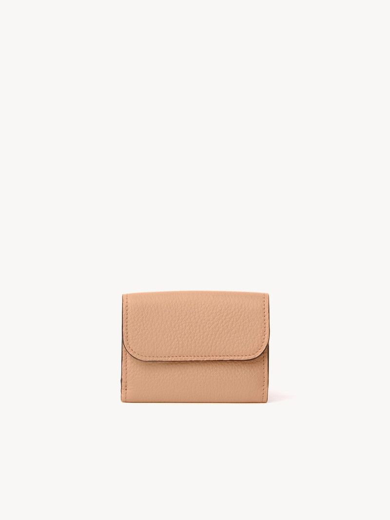 Chloe o1loc1c10226 Size: OS / Alphabet Small Wallet in Light Tan Size ONE SIZE - 2 Thumbnail