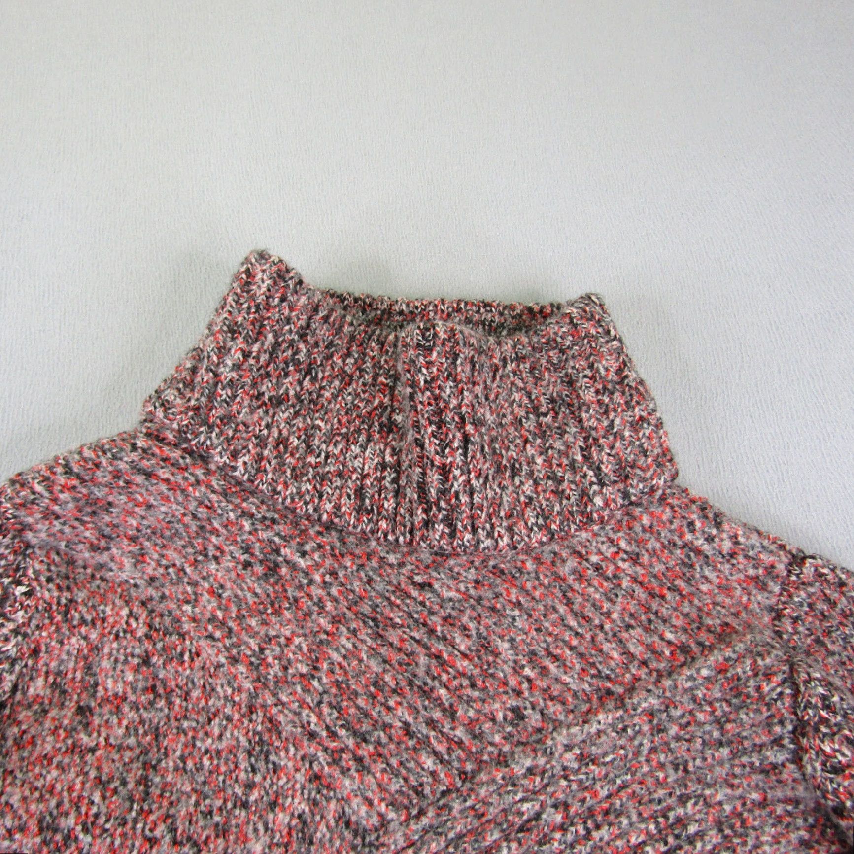 Rag & Bone rag & bone Rag & Bone Sweater Women’s Small Red Gray Merino Wool Blend Thick Knit Pullover Size S / US 4 / IT 40 - 5 Thumbnail