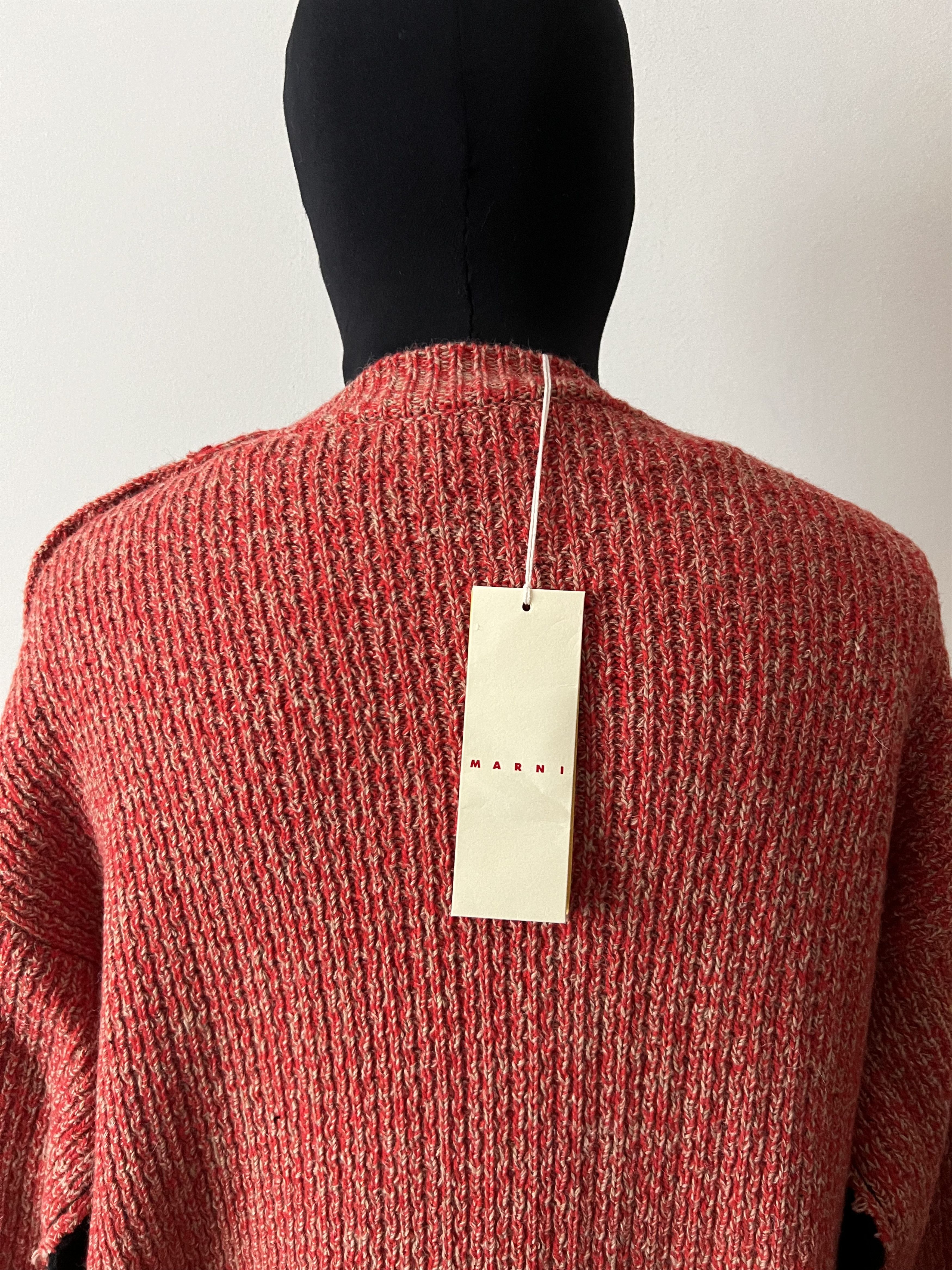 Marni Alpaca Knit 2 Color Size US L / EU 52-54 / 3 - 10 Thumbnail