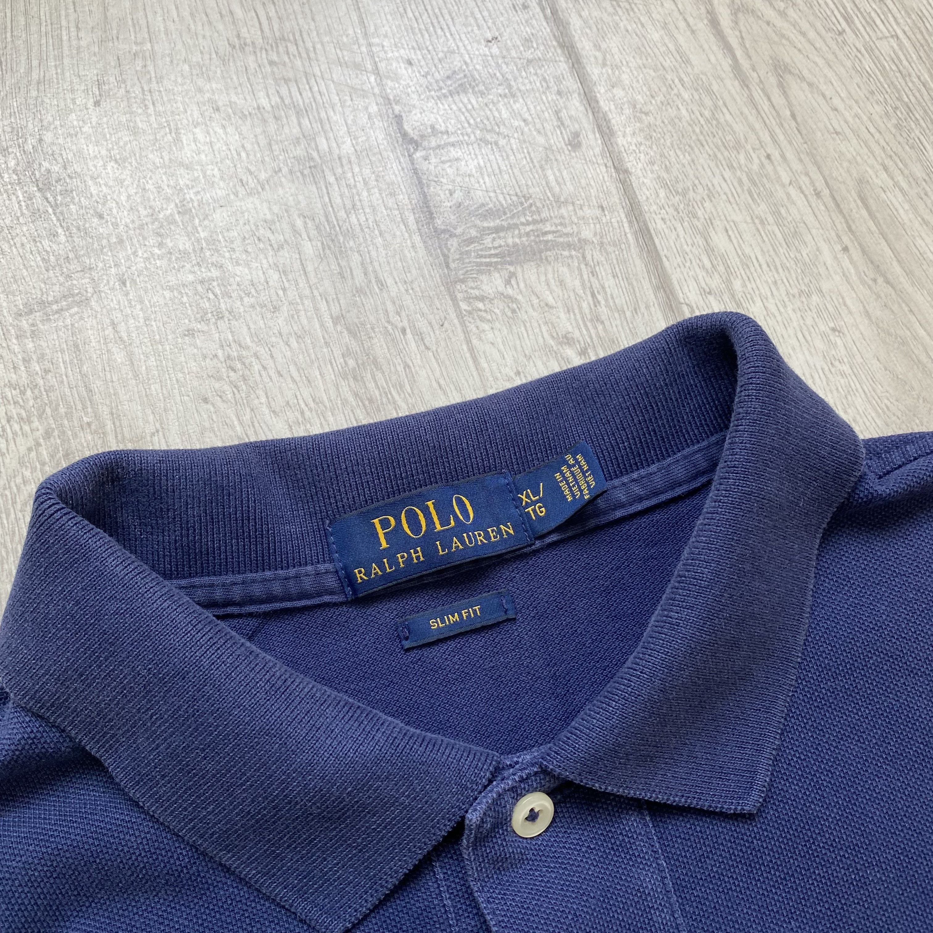Polo Ralph Lauren Polo Ralph Lauren Polo tee Y2K Vintage 00s mini logo pony Size US L / EU 52-54 / 3 - 5 Thumbnail