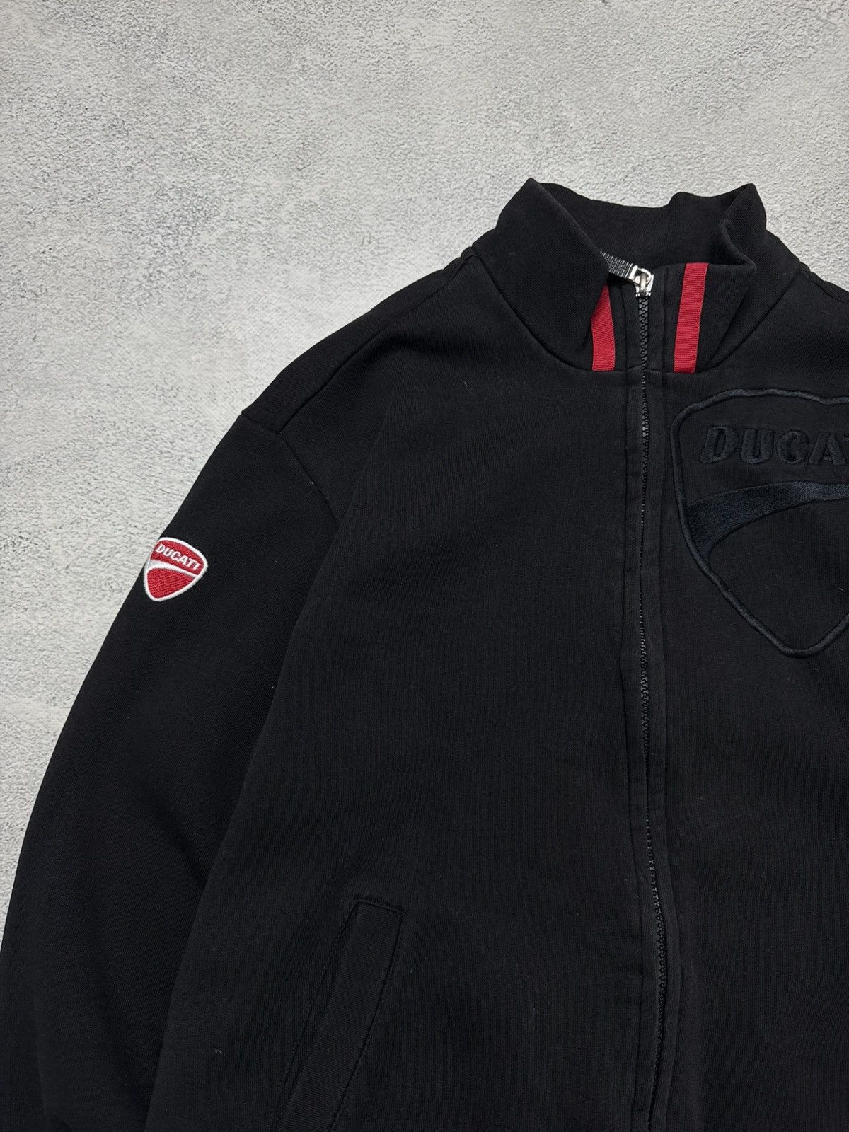 Ducati Vintage Y2k Ducati Print Zip Sweatshirt Size US M / EU 48-50 / 2 - 6 Thumbnail