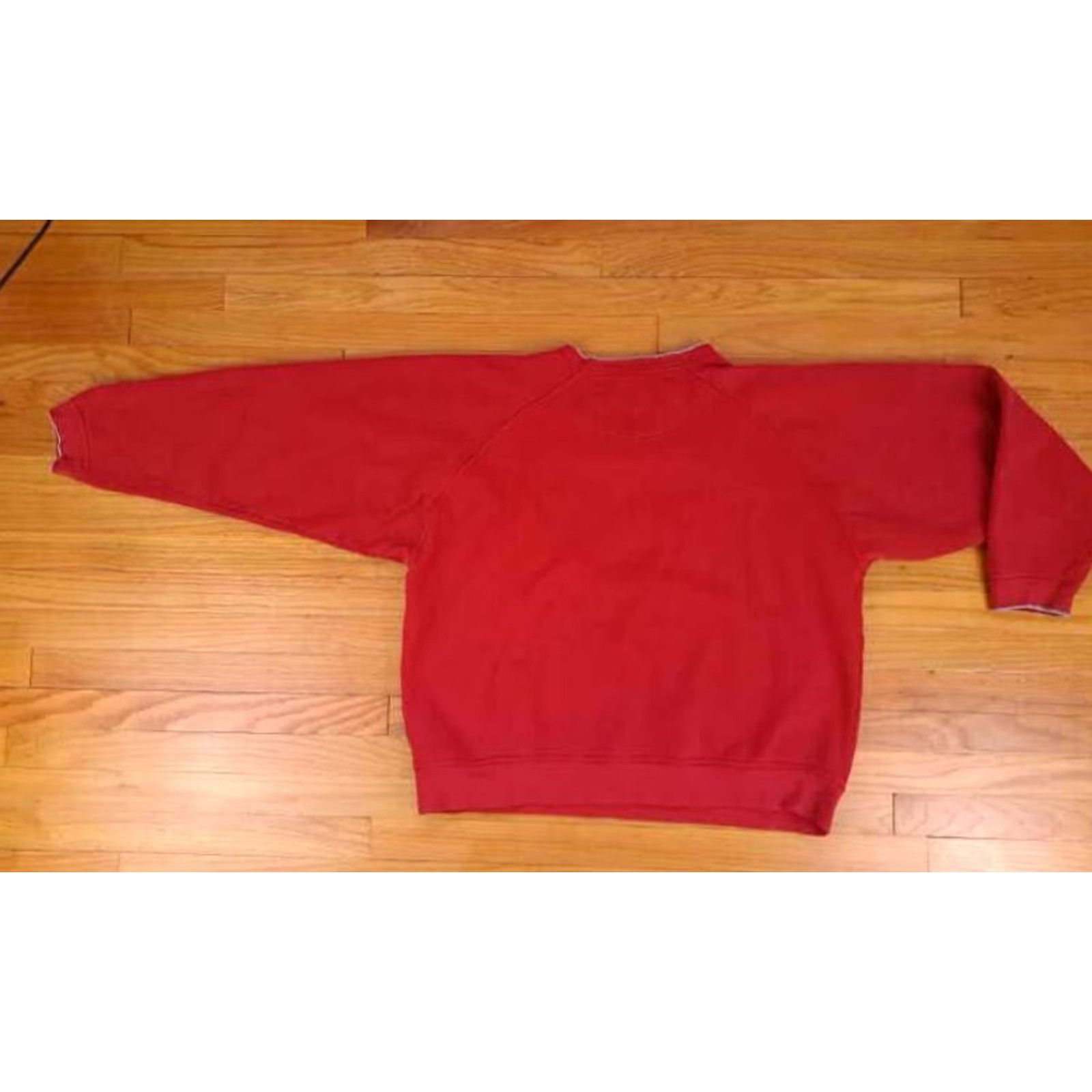 Russell Athletic Russell Athletic Sweatshirt XL Red Cotton Pullover Mens 1990s Est. 1902 Canvas Cotton Regular Size Type Pne 26in long 27in chest Size US XL / EU 56 / 4 - 5 Thumbnail