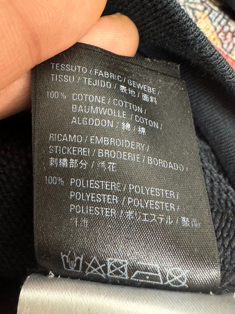 Balenciaga Balenciaga Black rainbow embroidered wheatear monogram hood Size US S / EU 44-46 / 1 - 6 Thumbnail