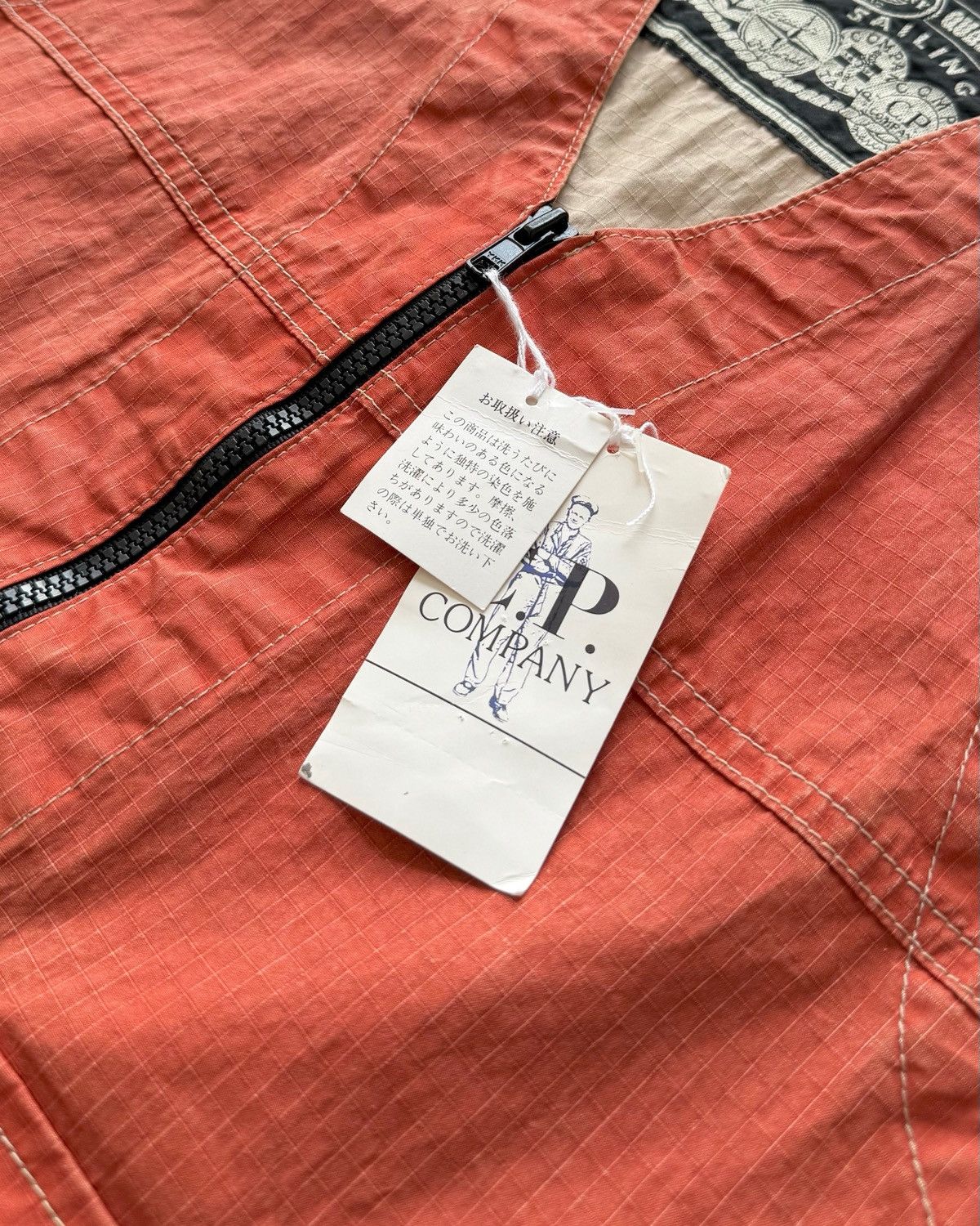 VINTAGE C.P. COMPANY 2POCKET WORK VEST