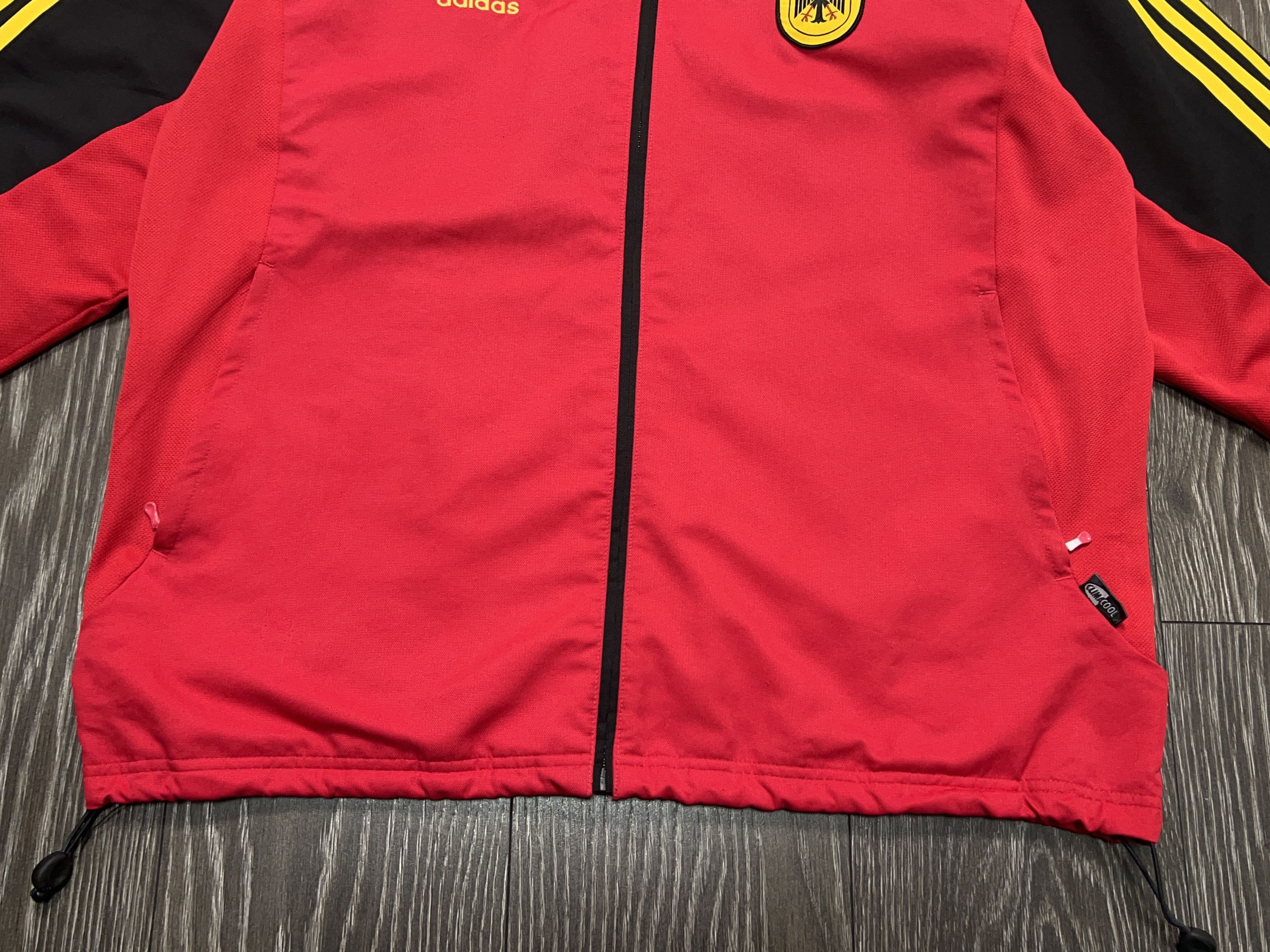 Adidas Germany Bundeswehr Football Soccer Track Anthem Jacket L-XL Size US XL / EU 56 / 4 - 2 Thumbnail