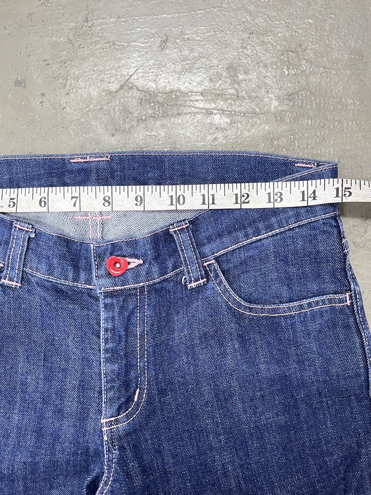 Hysteric Glamour × If Six Was Nine × Vintage Natsuki by Kitamura Vintage Flare Raw Denim Size 29" - 5 Thumbnail