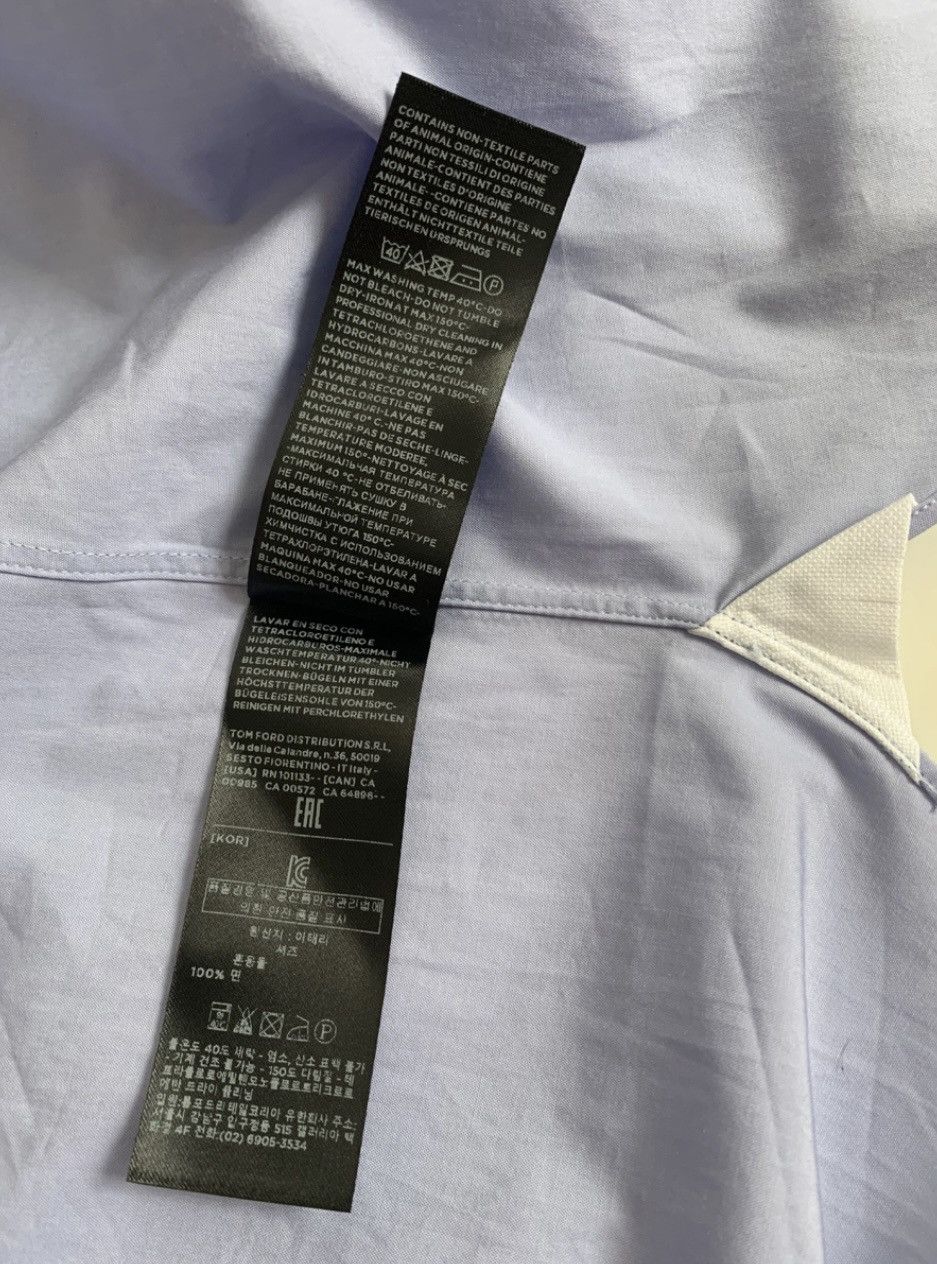 Tom Ford TOM FORD Shirt 44 EU (tour de cou / collar) Size US XL / EU 56 / 4 - 8 Thumbnail