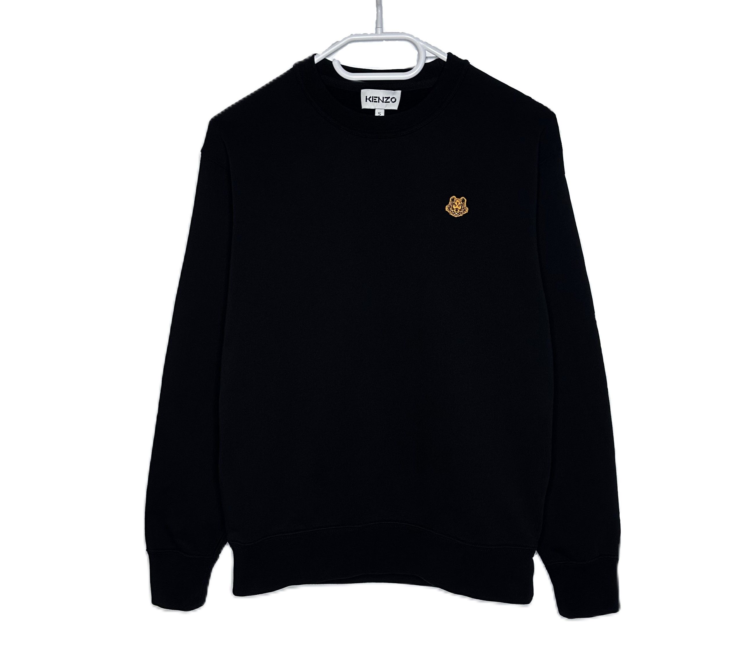Kenzo Kenzo Tiger Crest Crew Sweatshirts Black Size US S / EU 44-46 / 1 - 1 Thumbnail
