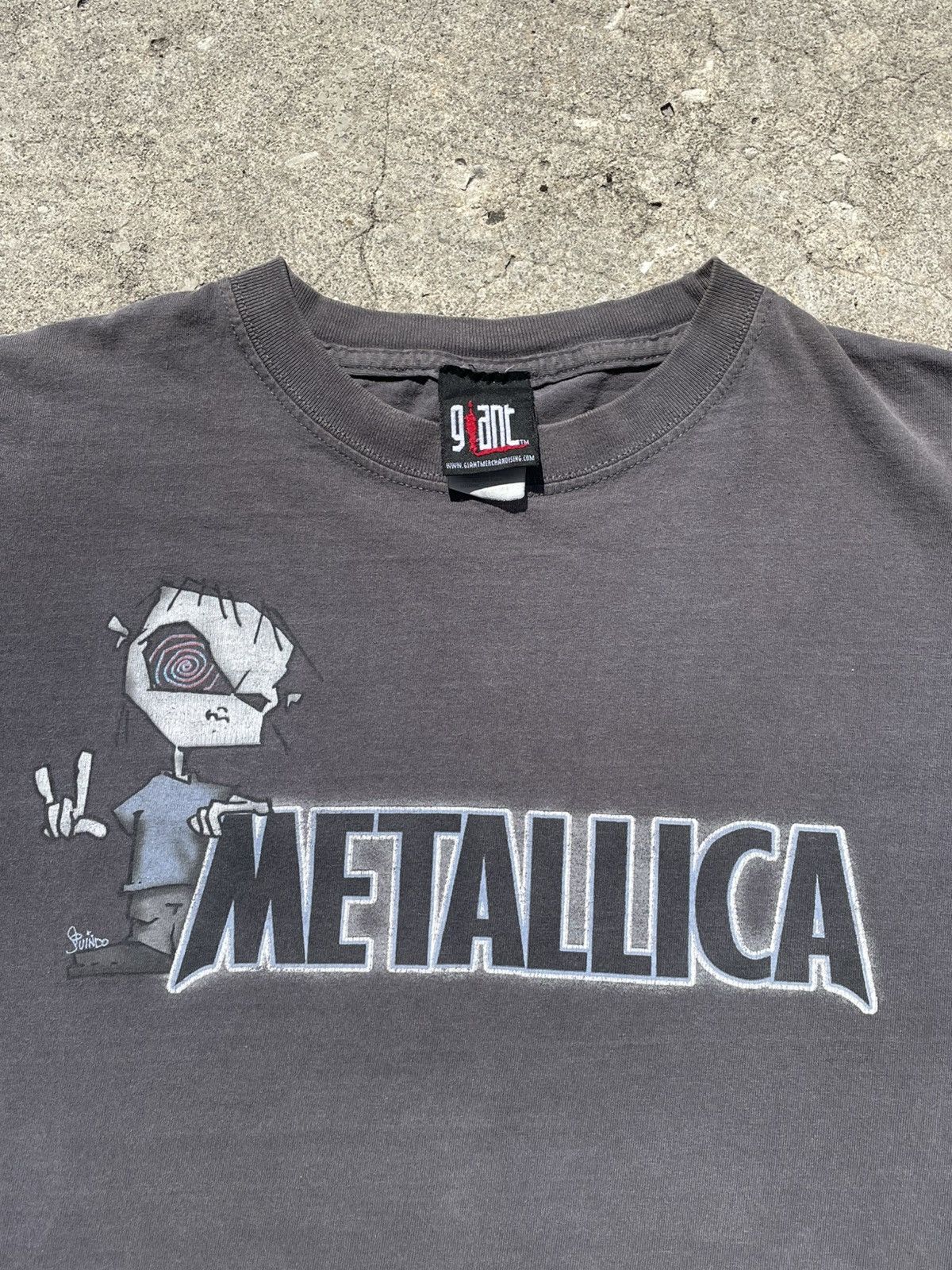 Metallica × Vintage Vintage Metallica Juindo Shirt Size US XL / EU 56 / 4 - 3 Thumbnail