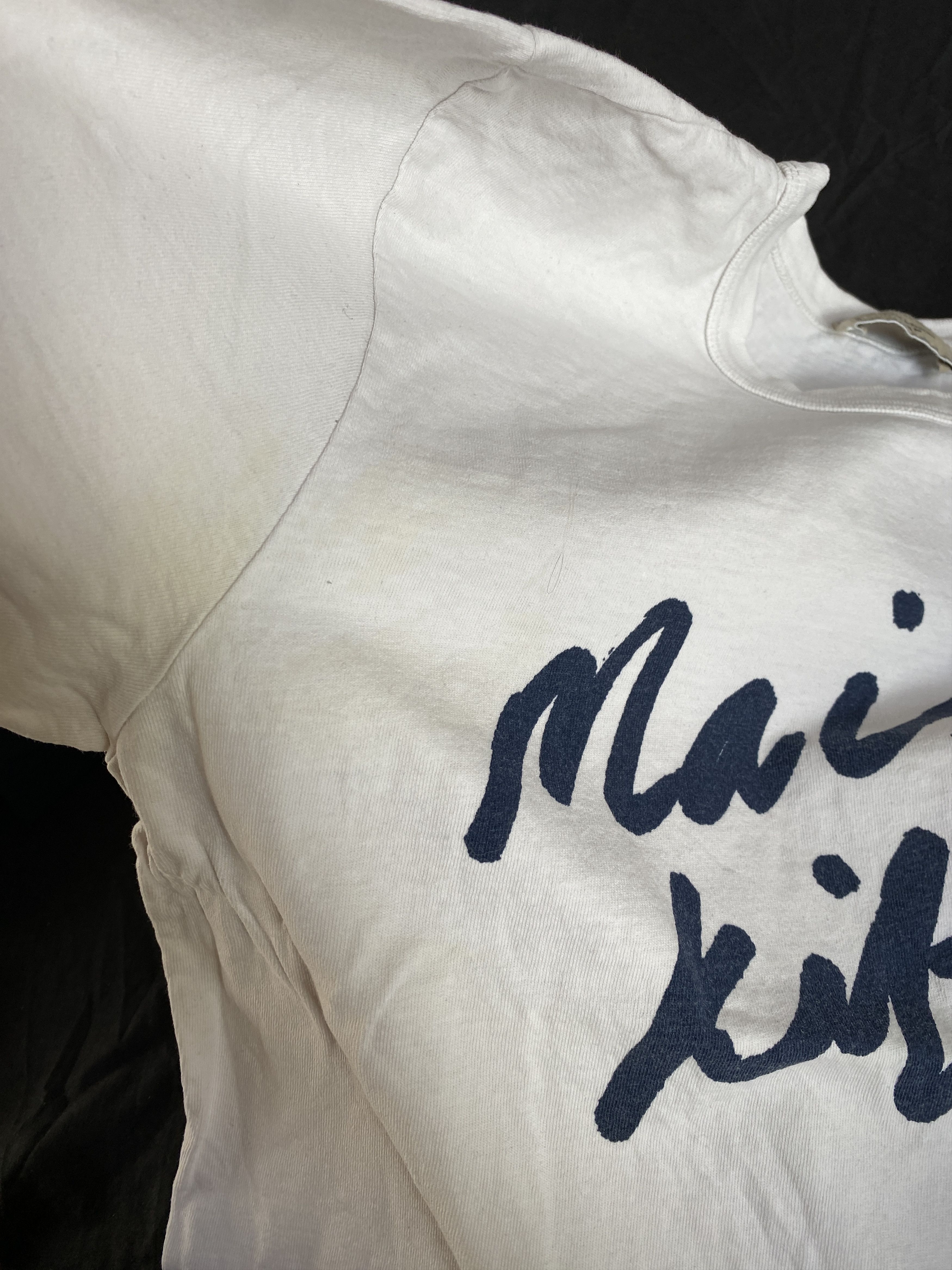 Maison Kitsune Maison Kitsune big logo printed t-shirt tee Size US L / EU 52-54 / 3 - 7 Thumbnail