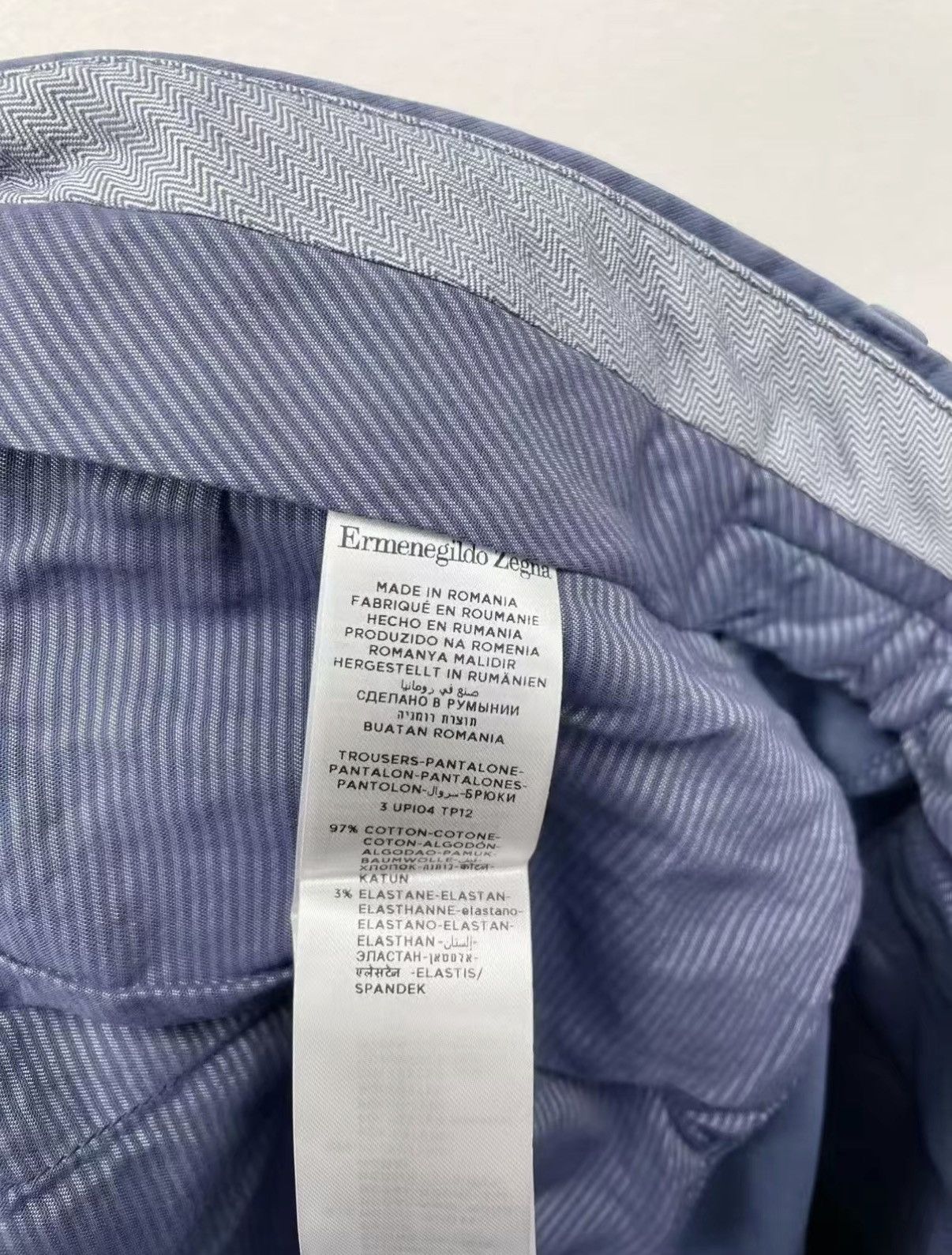 Ermenegildo Zegna Ermenegildo Zegna Mainline Stretch Washed Casual Pants J30 Size US 34 / EU 50 - 8 Thumbnail