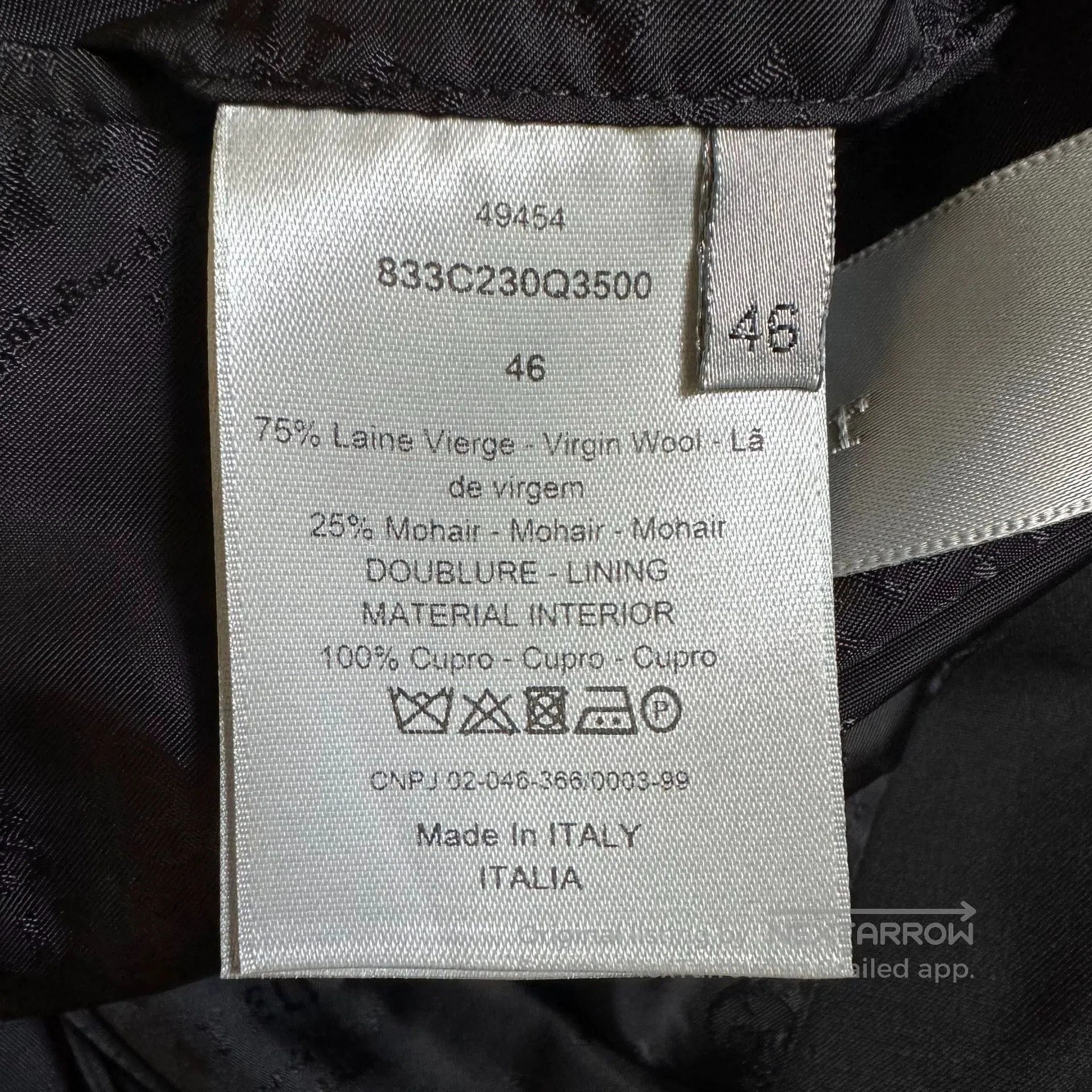 Dior dior double-breasted suit jacket 18ss. Size US M / EU 48-50 / 2 - 7 Thumbnail