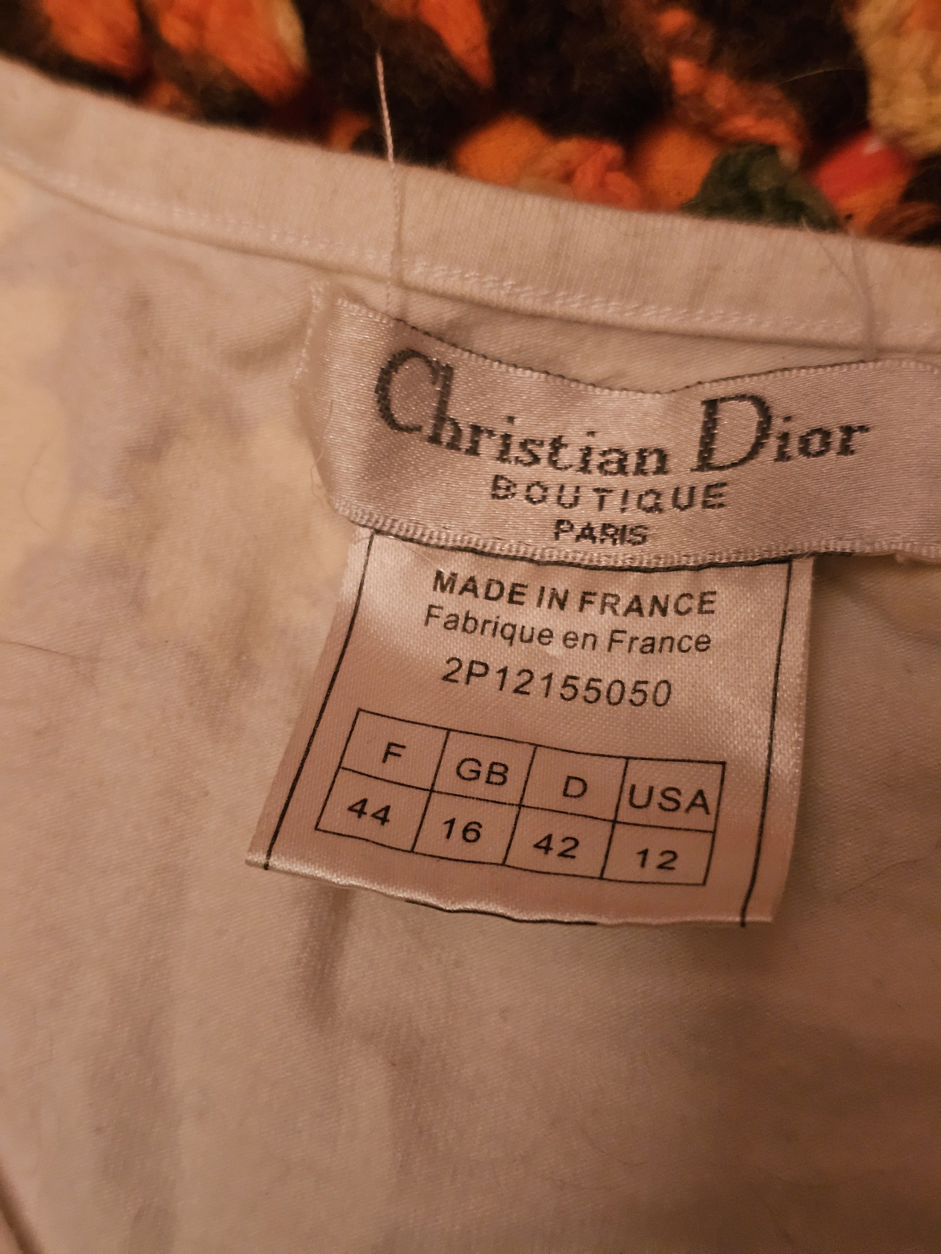 Dior dior j adore long sleeve floral shirt Size L / US 10 / IT 46 - 3 Thumbnail