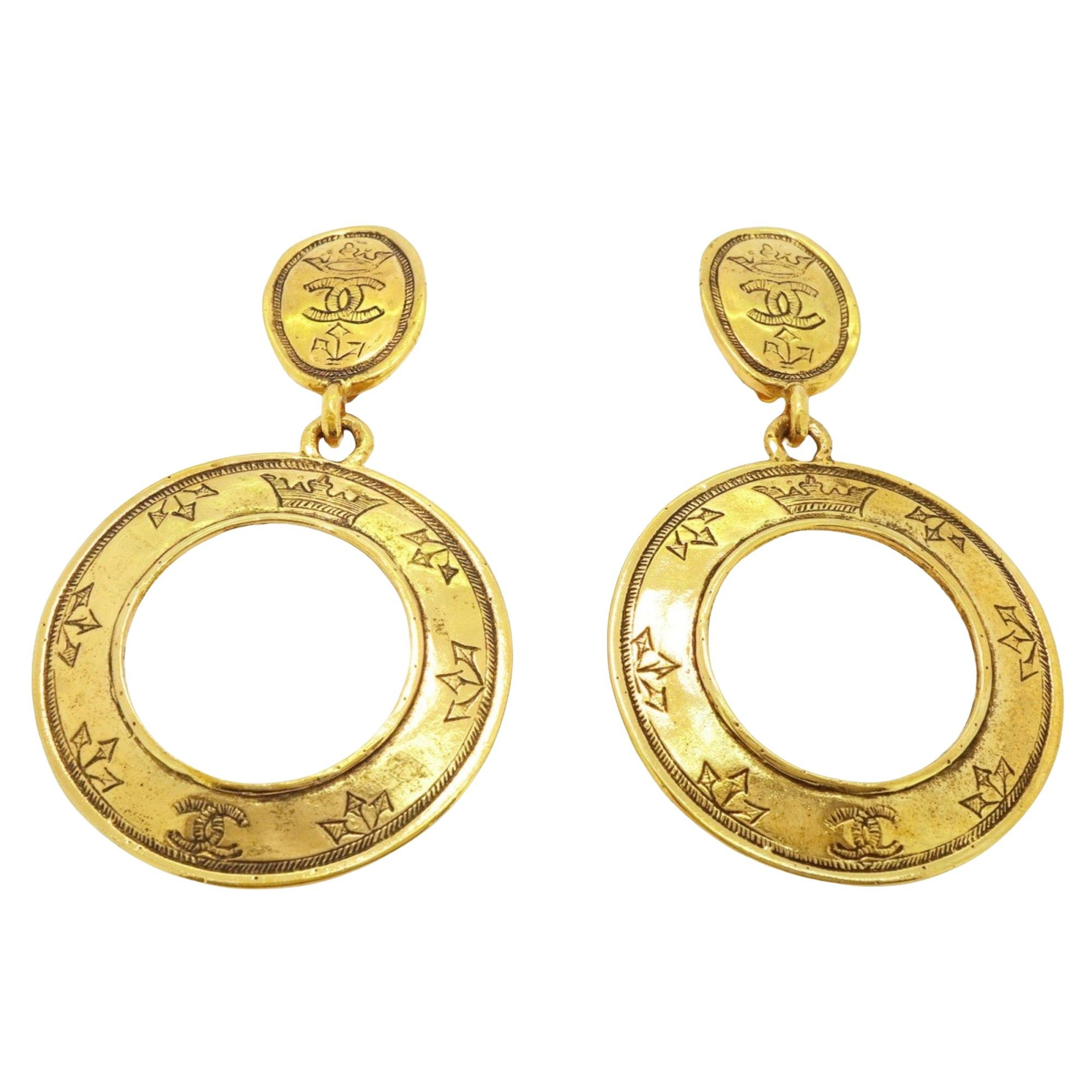 Chanel Chanel Coco Mark earring Size ONE SIZE - 1 Thumbnail
