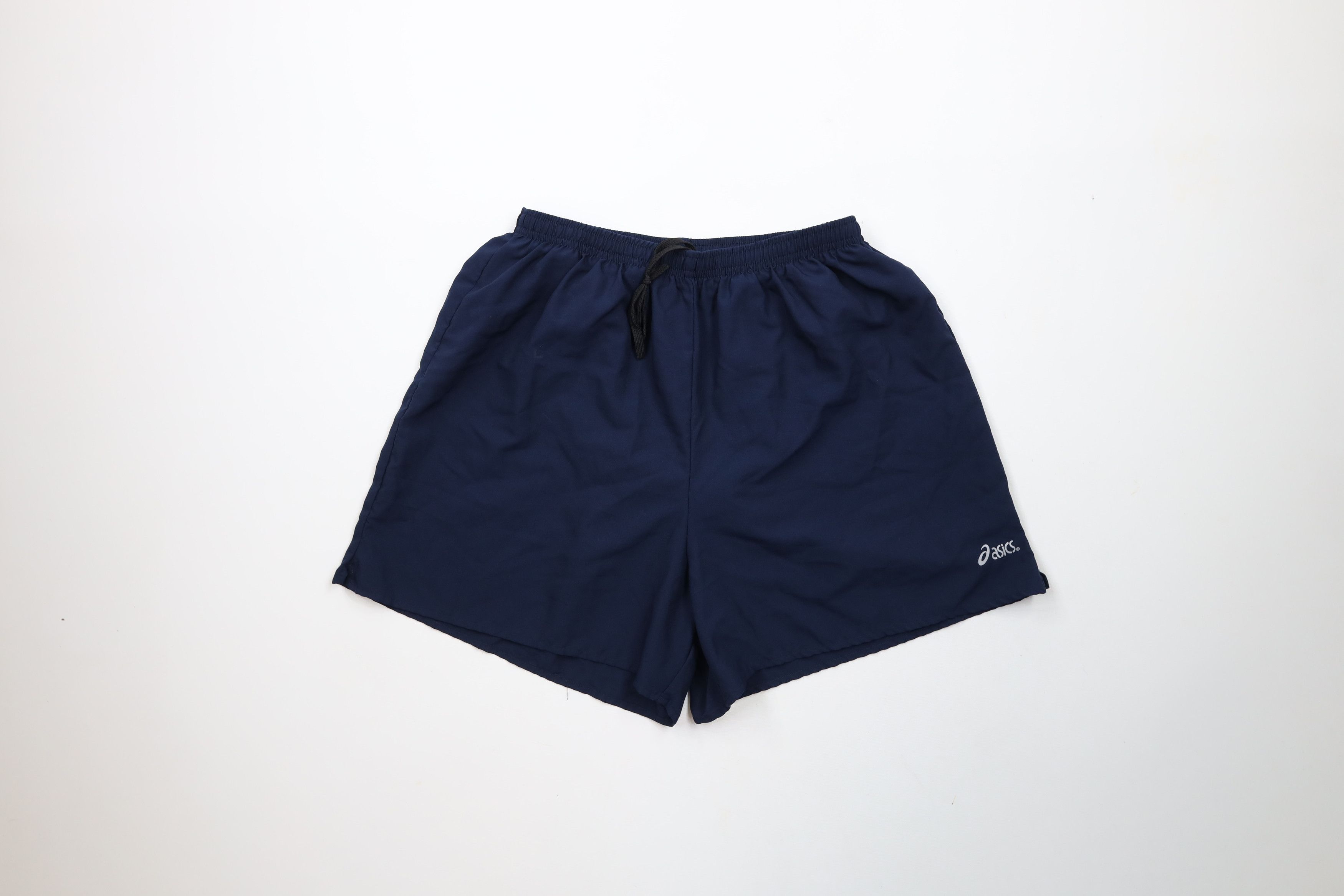 Asics × Vintage Vintage 90s Asics Lined Running Jogging Gym Shorts USA Size US 34 / EU 50 - 1 Thumbnail