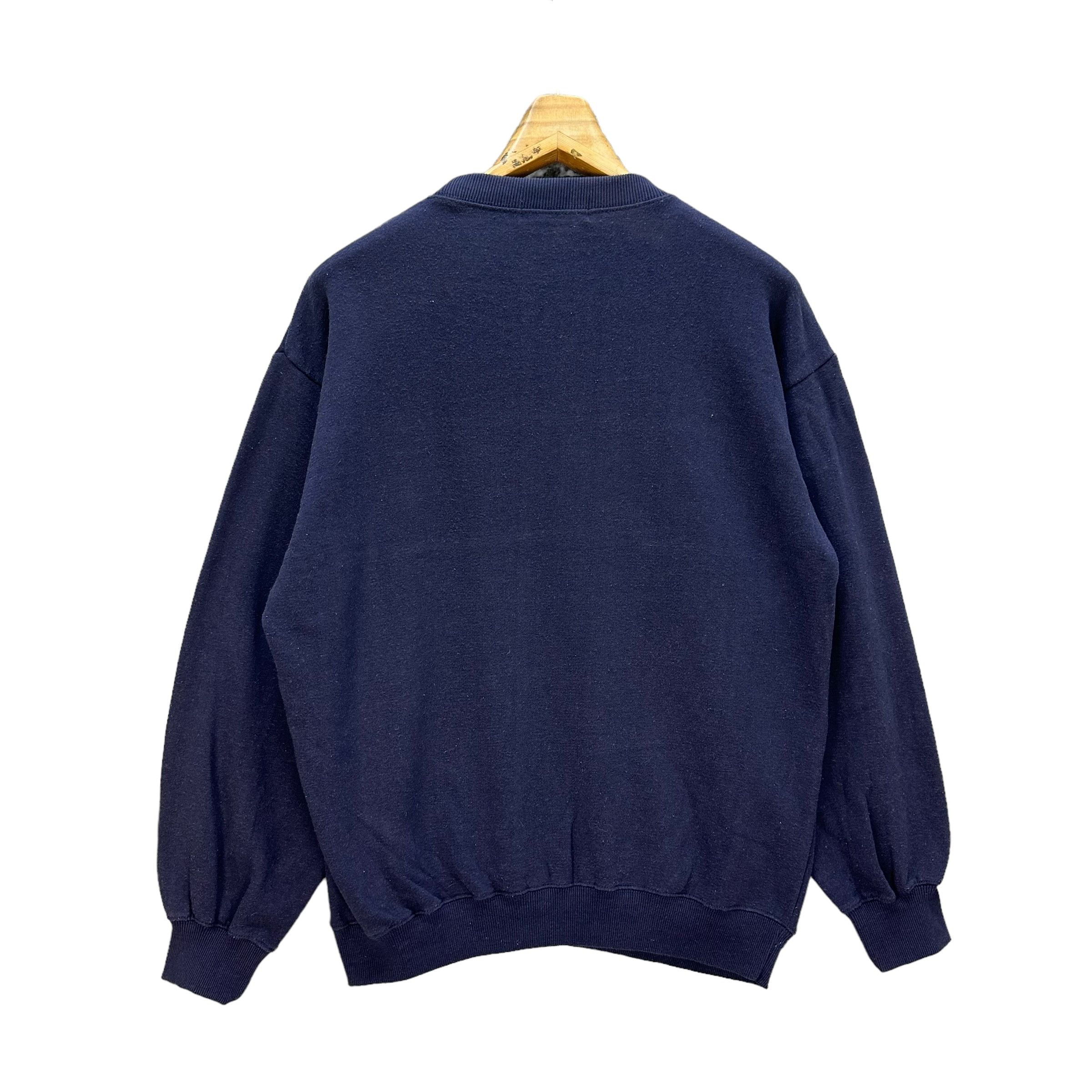 Vintage ANDRE VALENTINO PARIS EMBROIDERY LOGO SWEATSHIRTS #8906-037 Size US L / EU 52-54 / 3 - 10 Thumbnail