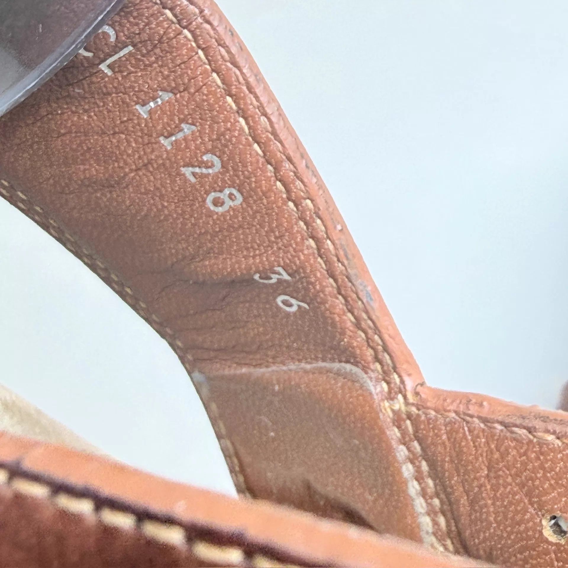 Louis Vuitton LV Monogram Dark Brown Sandal Thick Sole Size 36 95 New Size US 5.5 / IT 35.5 - 7 Thumbnail