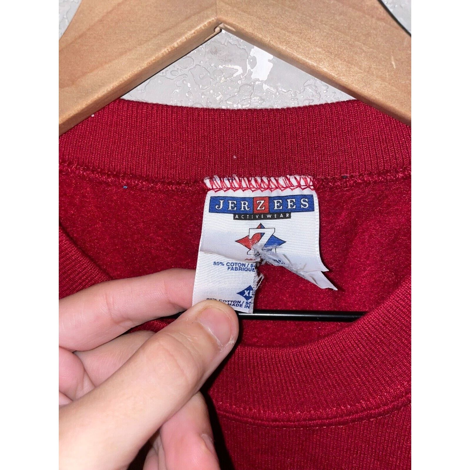 Jerzees Vintage Bozeman Sweatshirt Crewneck Senior High School 90s Size US XL / EU 56 / 4 - 9 Thumbnail