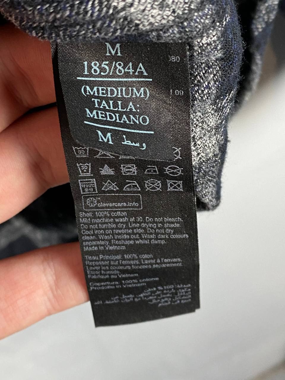 Allsaints Allsaints Prinzen Flannel Checkered Shirt Black Size M Size US M / EU 48-50 / 2 - 10 Thumbnail