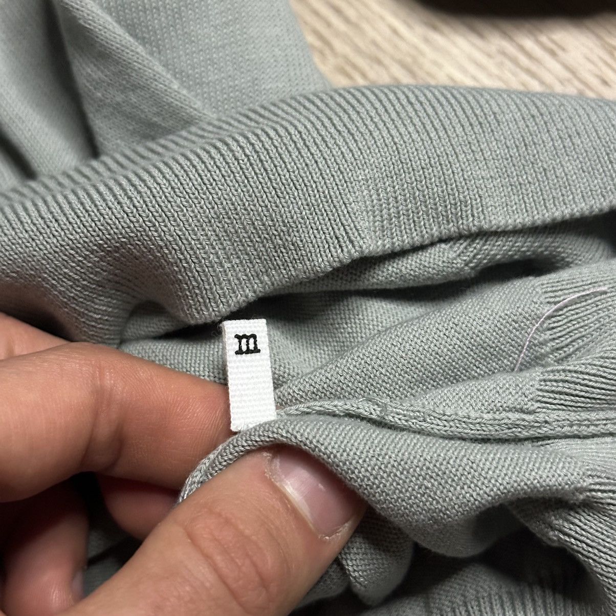 Maison Margiela Maison Margiela FW18 Artisanal Cut-Out Elbow Ribbon Sweater Size US M / EU 48-50 / 2 - 8 Thumbnail