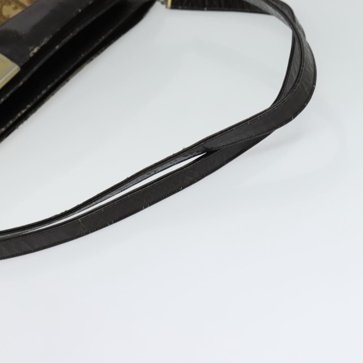 Dior DIOR Trotter Canvas Shoulder Bag Beige Gold Size ONE SIZE - 7 Thumbnail