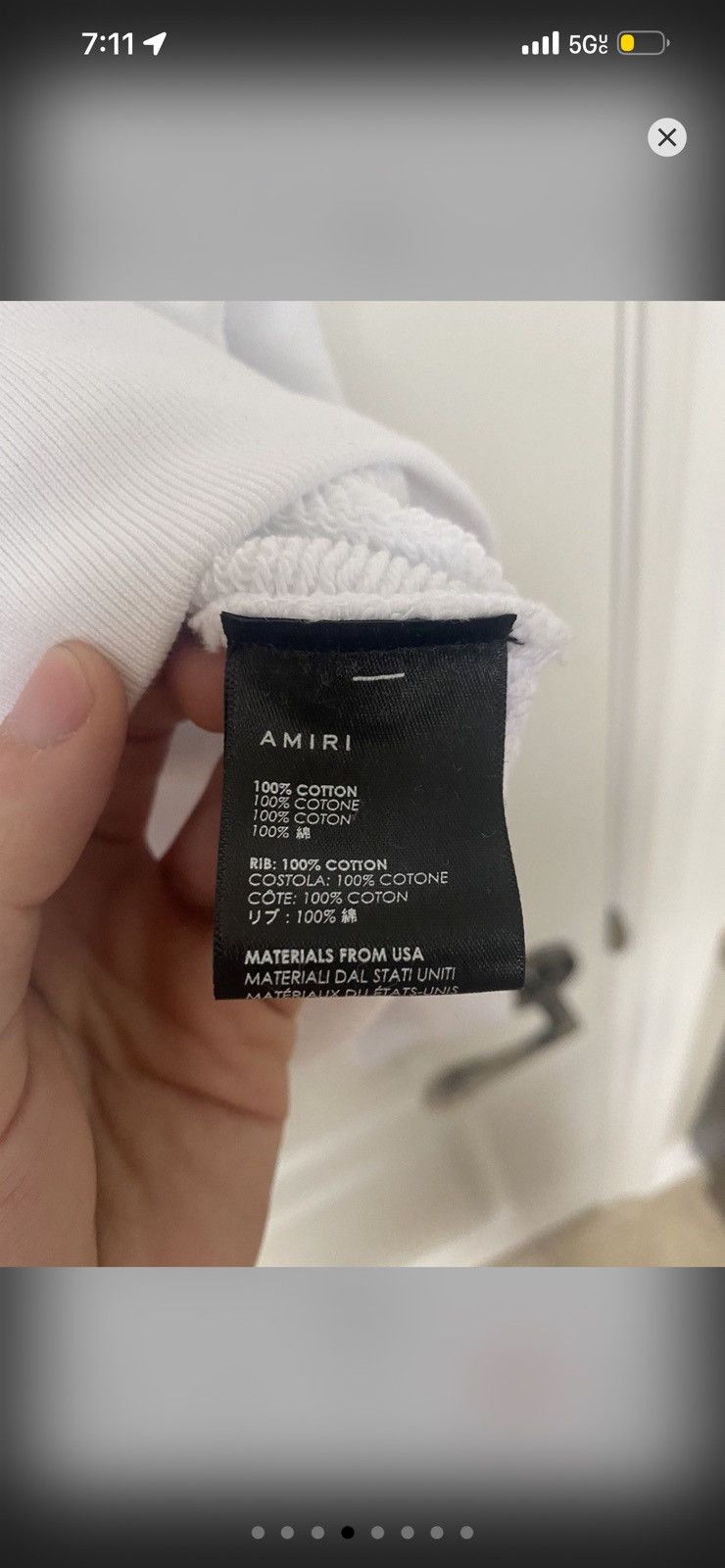 Amiri Amiri dead skull sweater Size US L / EU 52-54 / 3 - 4 Thumbnail