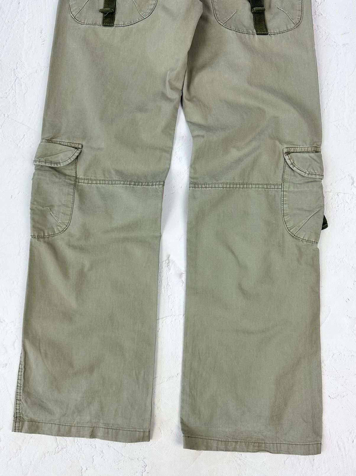 Vintage Vintage Cargo Bondage Pants Size 28" / US 6 / IT 42 - 6 Thumbnail