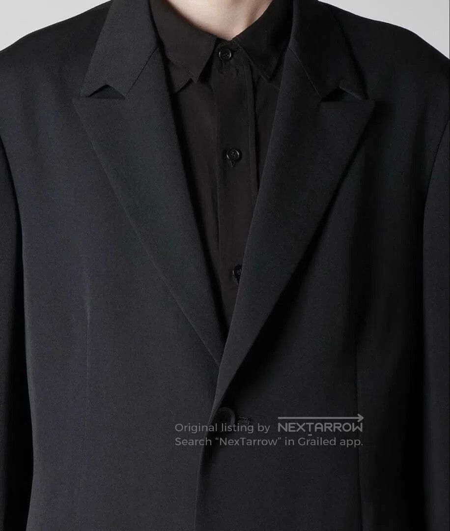 Yohji Yamamoto yohji yamamoto pour homme black wool blazer. Size US M / EU 48-50 / 2 - 9 Thumbnail