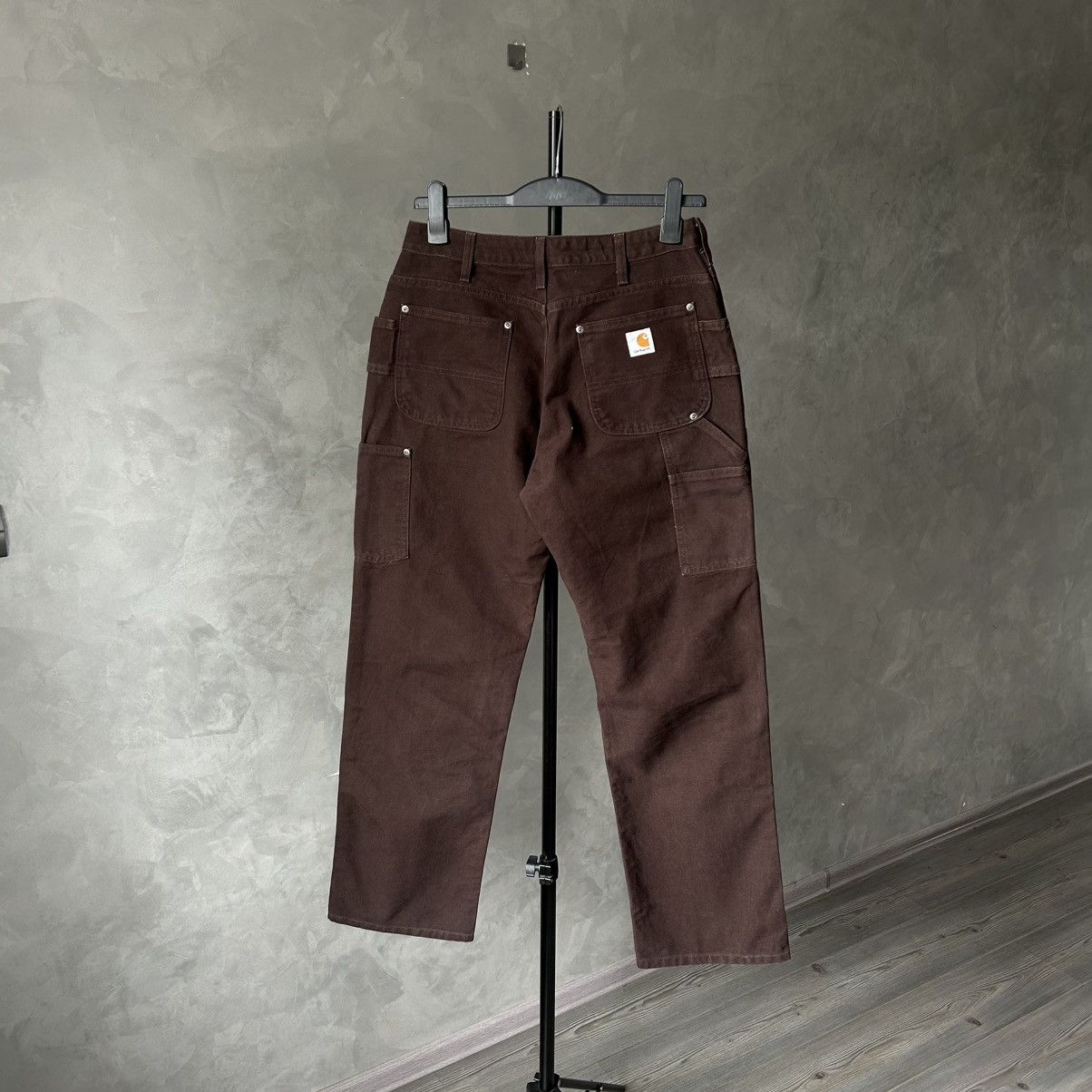 パンツ A.P.C. carhartt D.KNEE 32 X 32 Carhartt Double Knee Pants Size 32x32 Brown Distressed Jeans