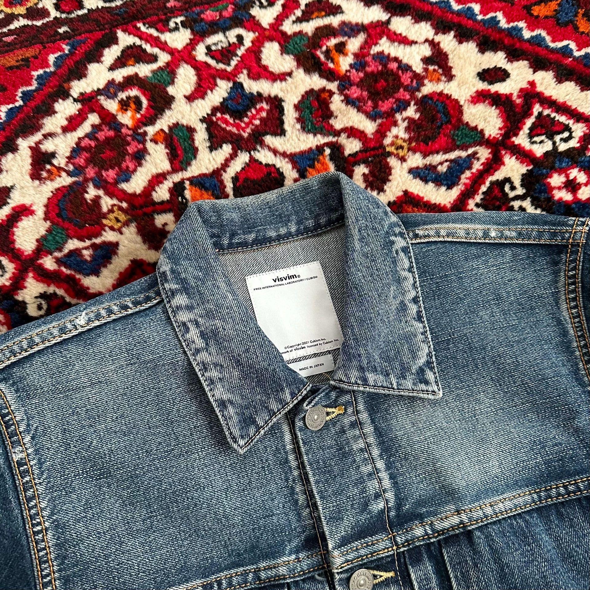 Visvim visvim 11aw 101 yellow ochre denim jacket 1 Size US S / EU 44-46 / 1 - 7 Thumbnail