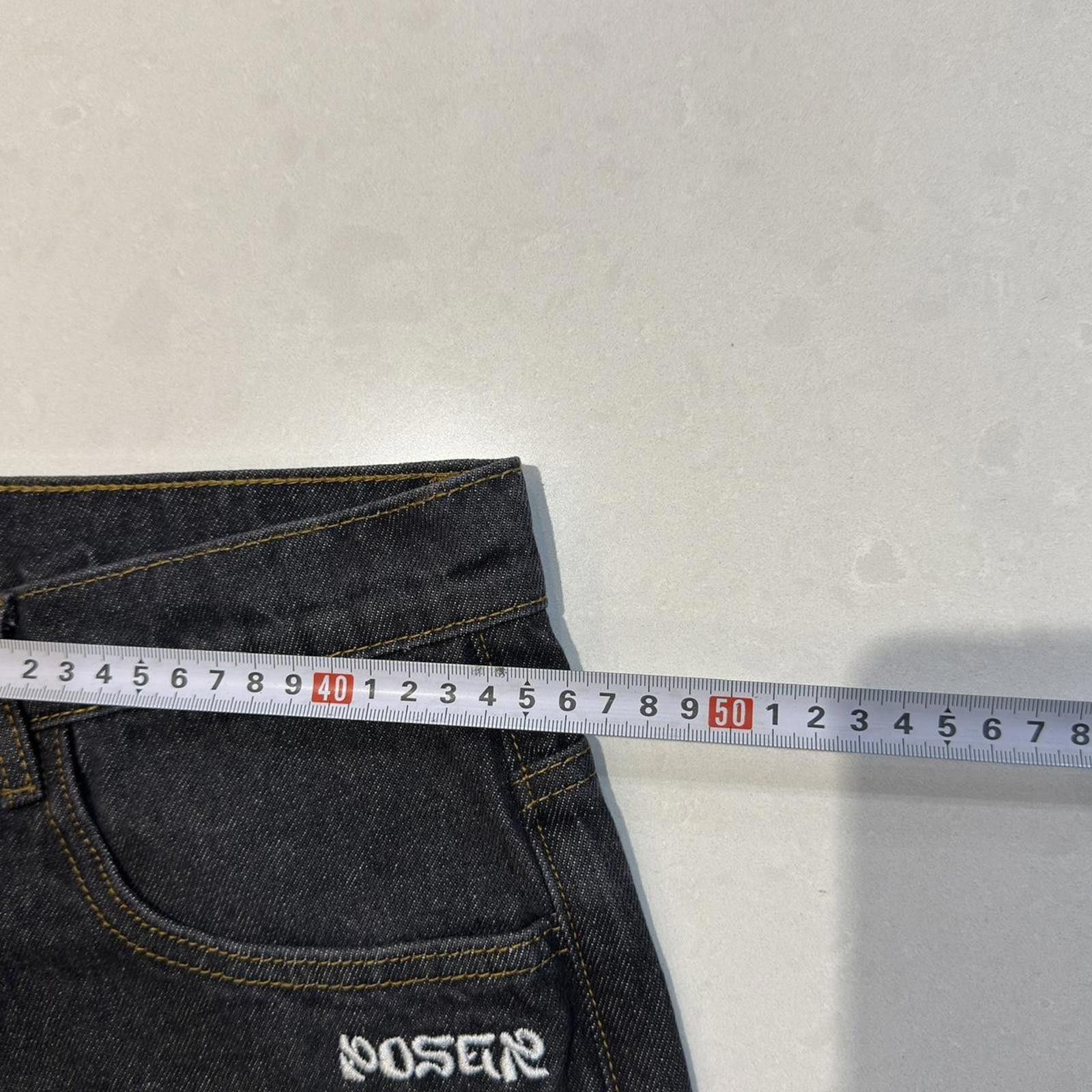 Other Poser Cops and Robbers Black Baggy Jeans L Size US 34 / EU 50 - 6 Thumbnail
