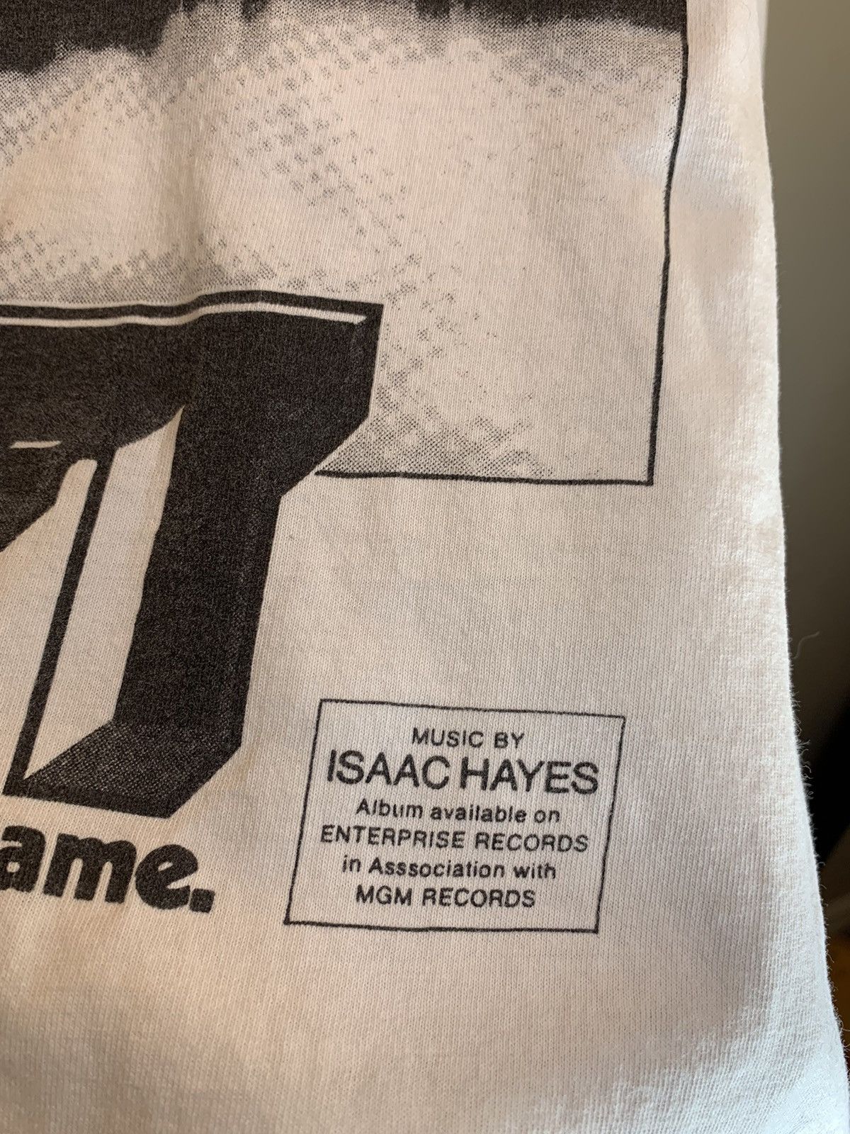 Vintage *RARE* Vintage 90’s Shaft Movie Isaac Hayes MGM Promo Shirt Size US XL / EU 56 / 4 - 5 Thumbnail