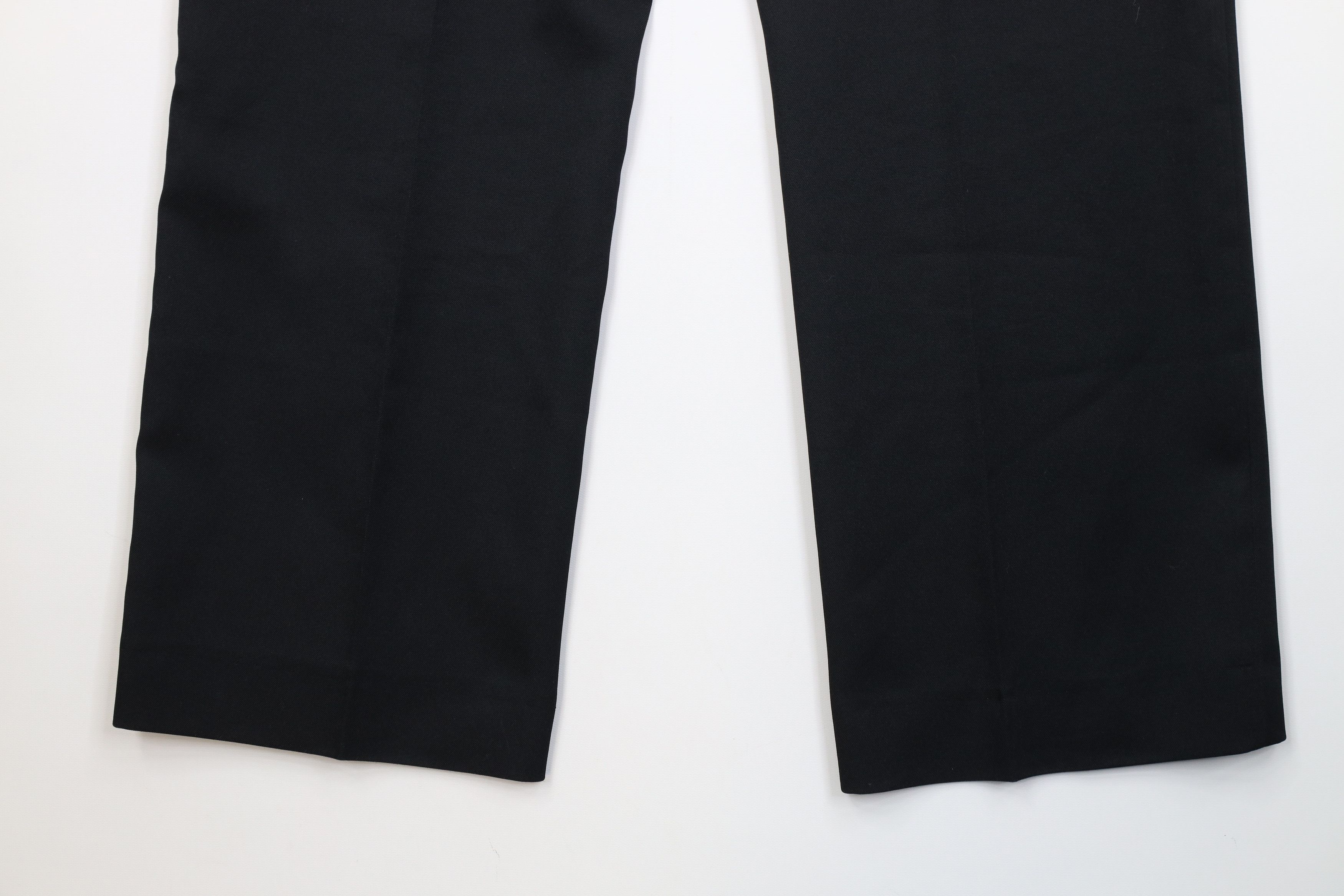 Vintage Vintage 70s Streetwear Flared Wide Leg Chino Pants Black USA Size US 40 / EU 56 - 12 Thumbnail