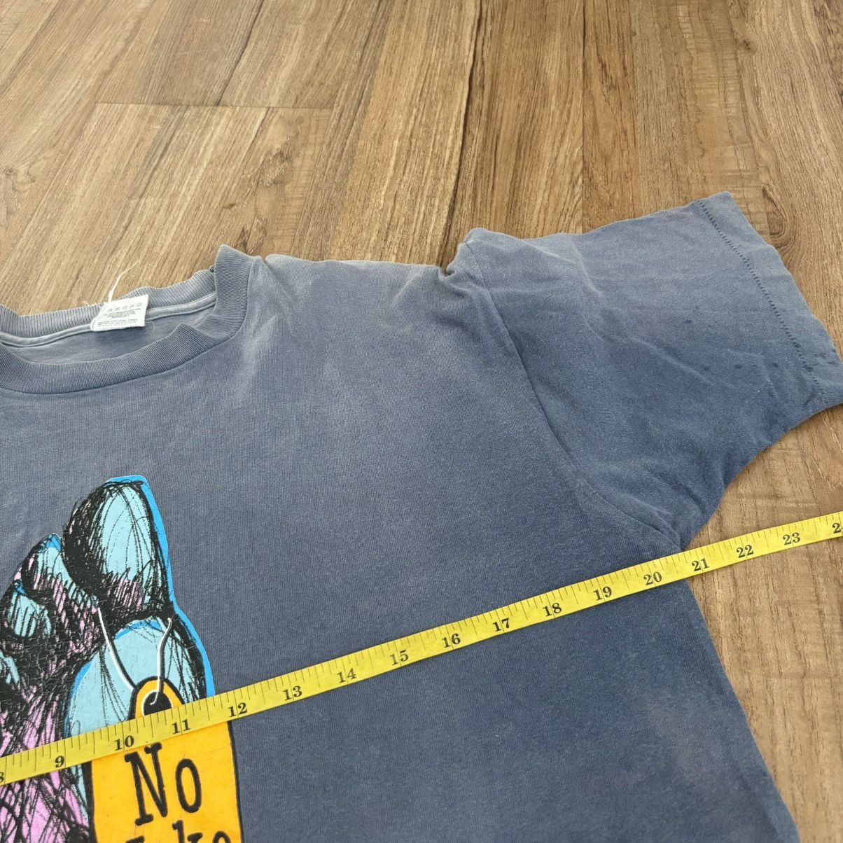 Vintage Vintage 90’s No Joke Skateboards Shirt Streetwear Size US M / EU 48-50 / 2 - 12 Thumbnail
