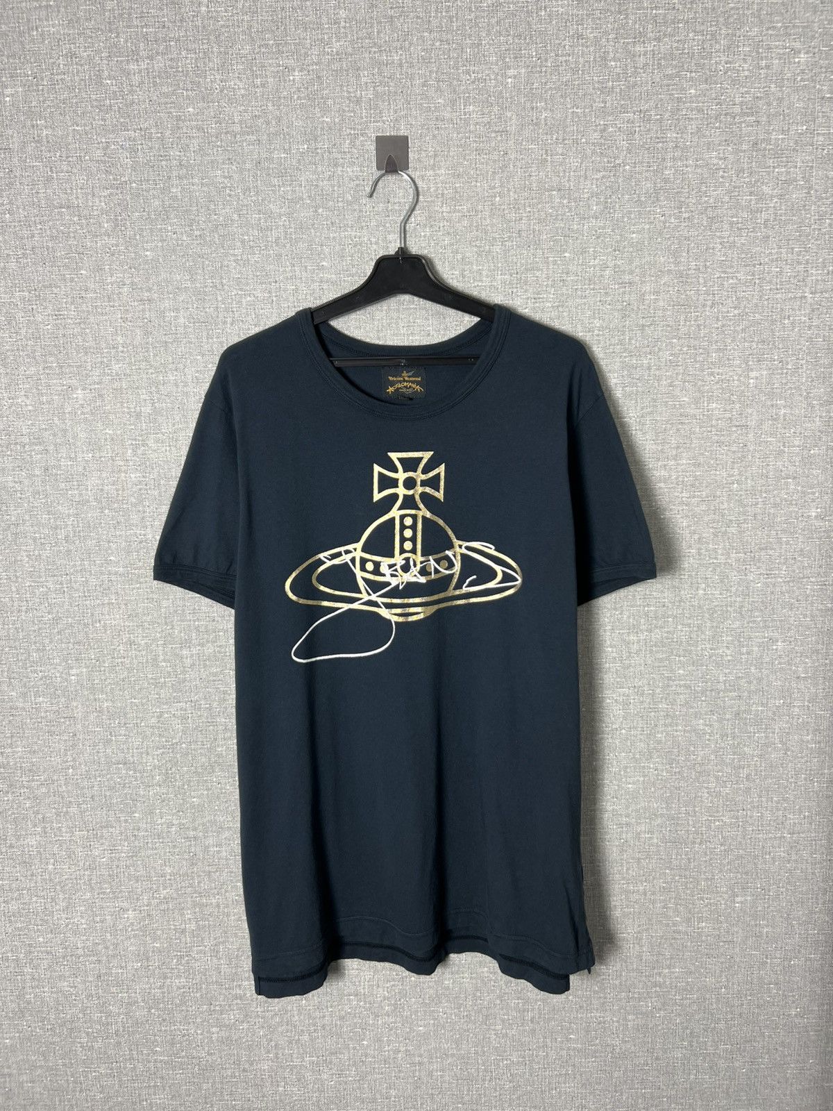 Vivienne Westwood Vivienne Westwood Anglomania Orb Print Big Logo Tee Size XL Size US XL / EU 56 / 4 - 1 Thumbnail