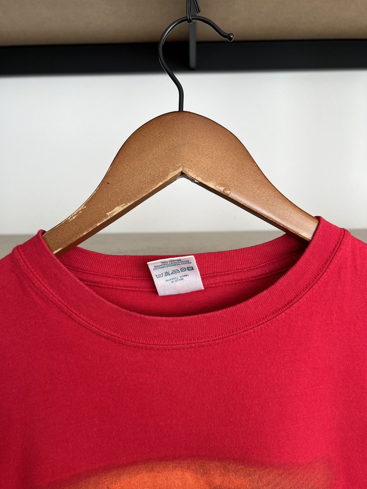 Band Tees Vintage 2003 Blondie The Curse of Blondie Red T-shirt Size US L / EU 52-54 / 3 - 7 Thumbnail