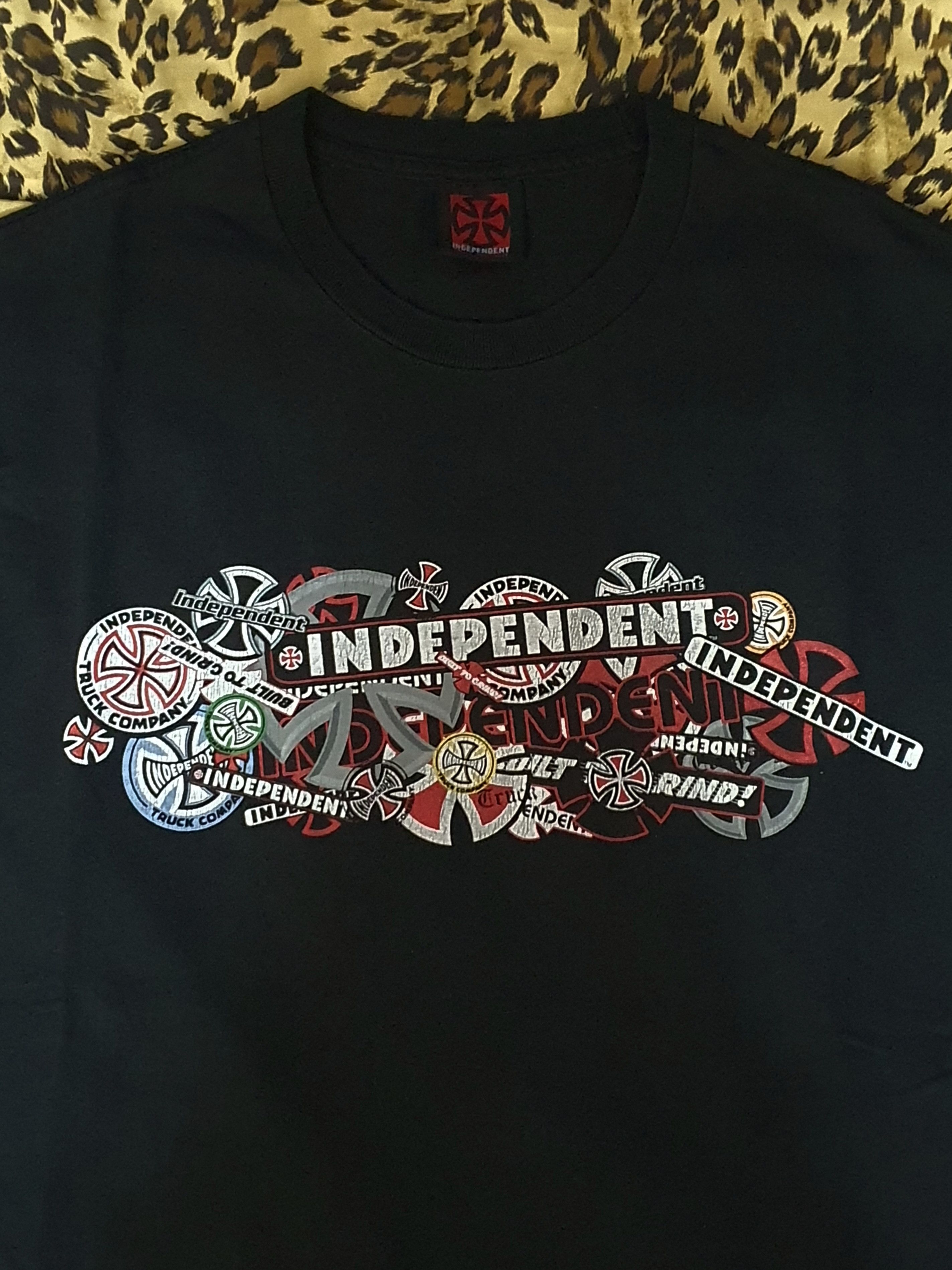 Independent Truck Co. Independent Multi-logos Vintage Tshirt Size US XL / EU 56 / 4 - 2 Thumbnail